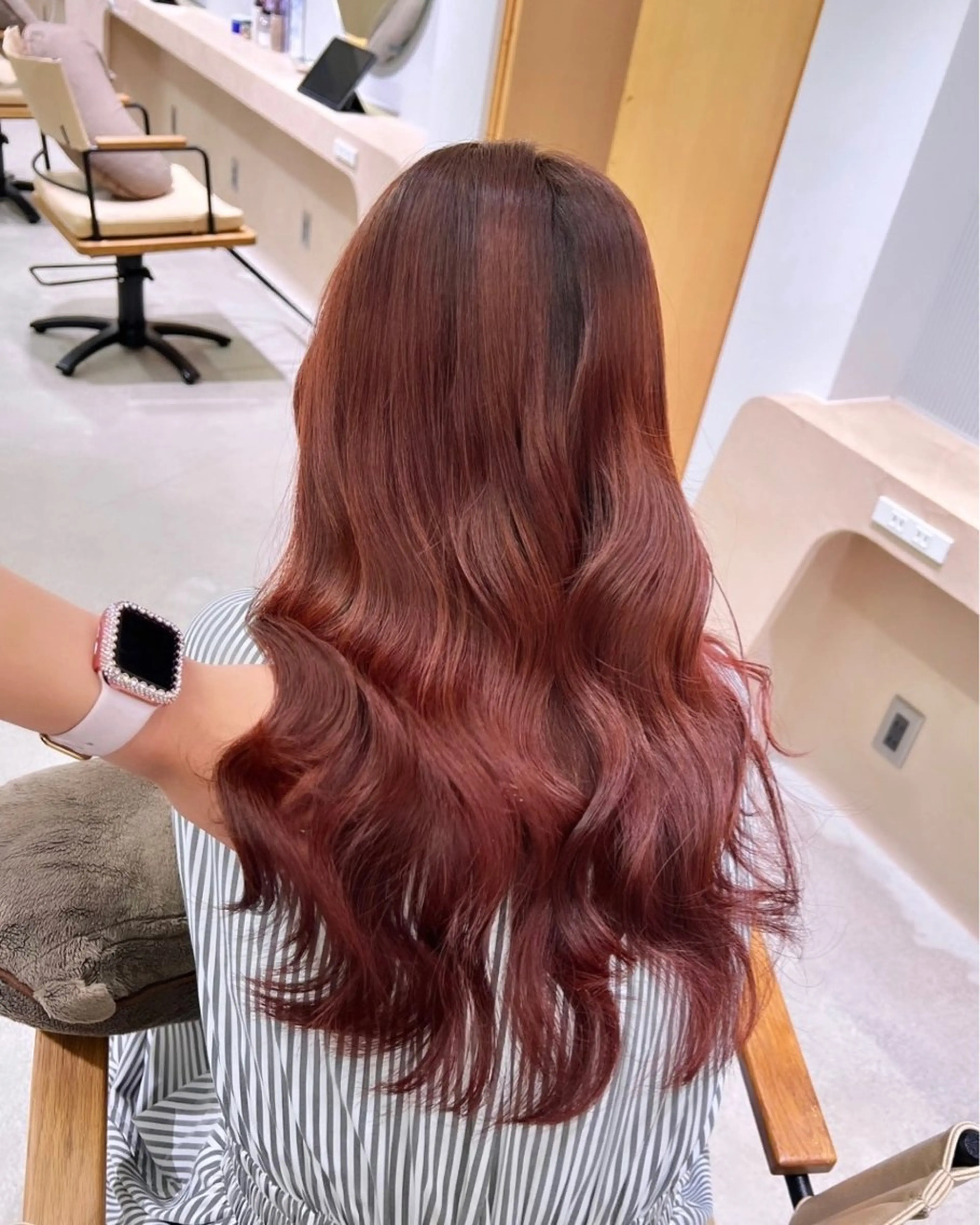 ヘアアレンジ ulu名古屋栄所属・落合しほ/韓国ヘア/ 髪質改善/縮毛矯正のヘアスタイル