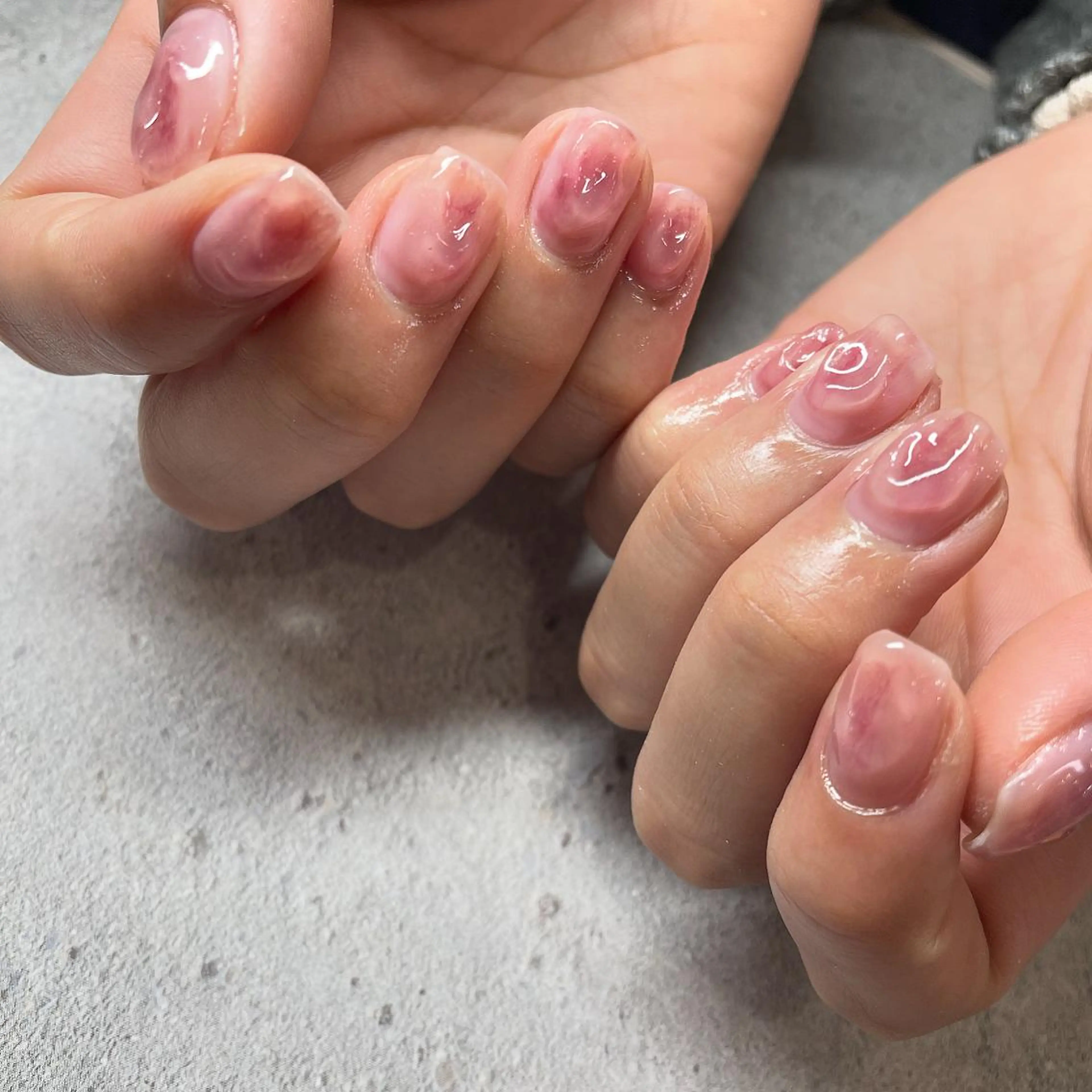 ネイル ハンドネイル フットネイル p.o.n. nuance/個性的のネイルデザイン