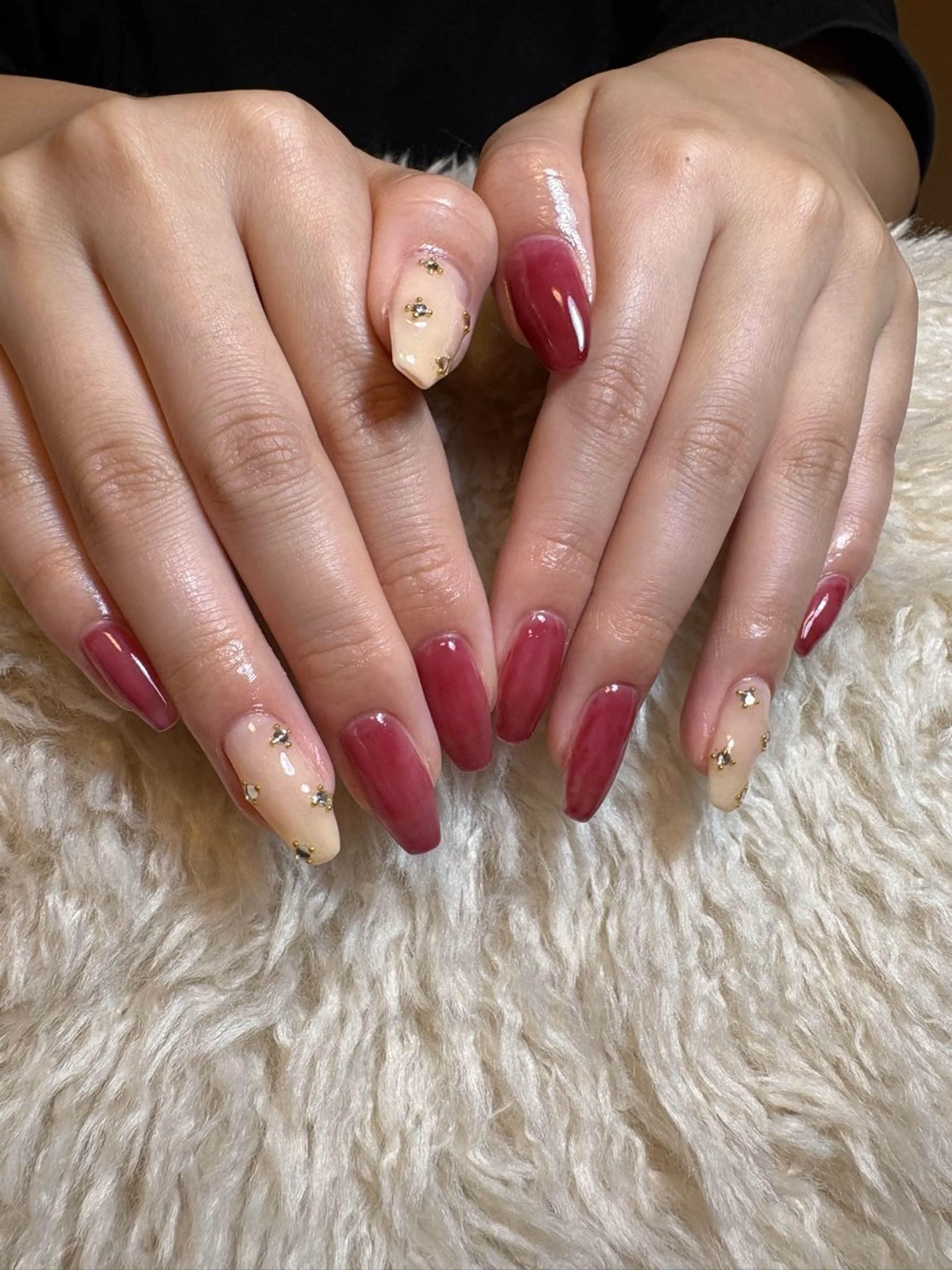ネイル ボルドー nailsalon kiii'sのネイルデザイン