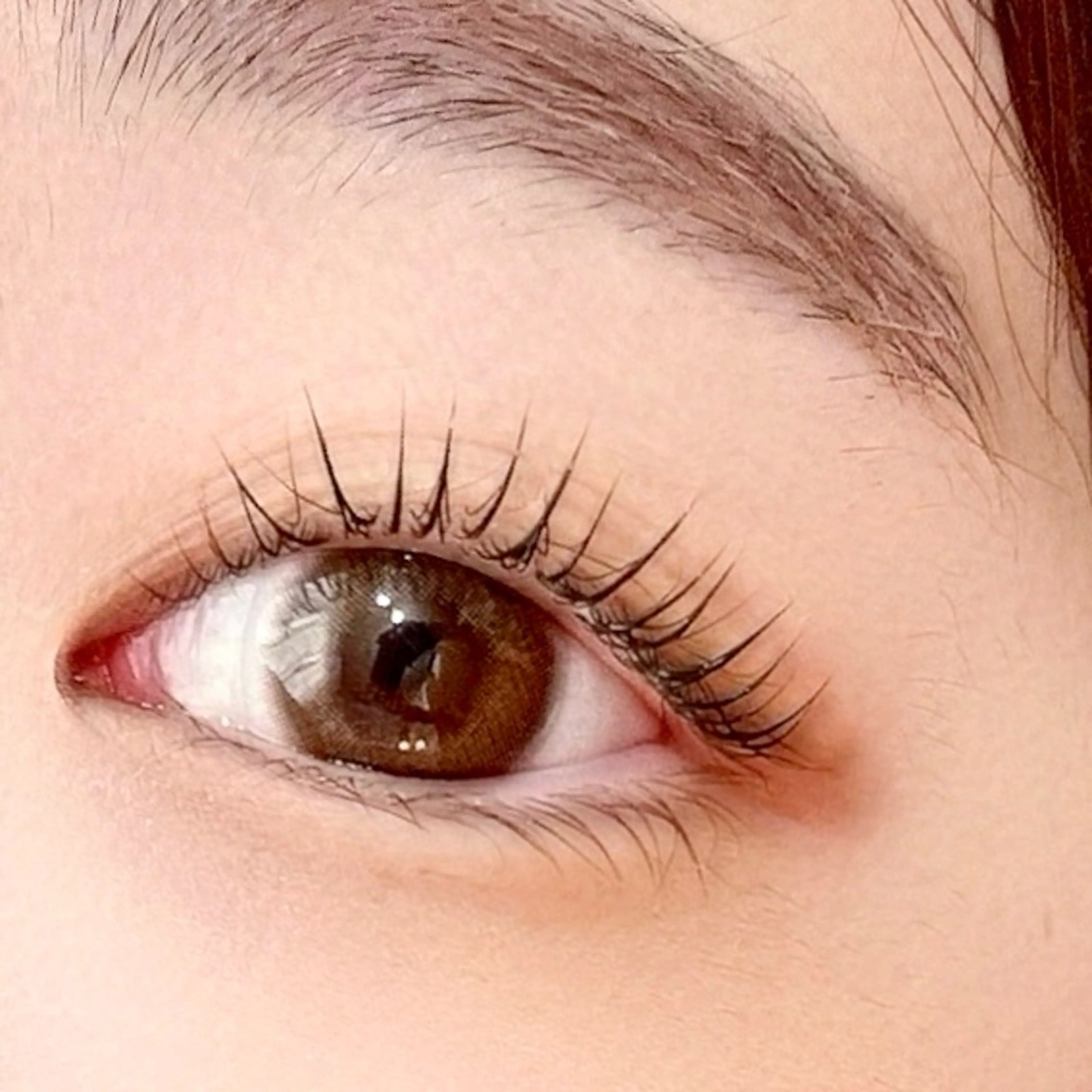 マツエク・マツパ パリジェンヌラッシュリフト まつげパーマ 一重×まつ毛パーマ eyelash&eyebrow Luminous所属・Luminous まつげ&眉毛 専門店のマツエク・マツパデザイン