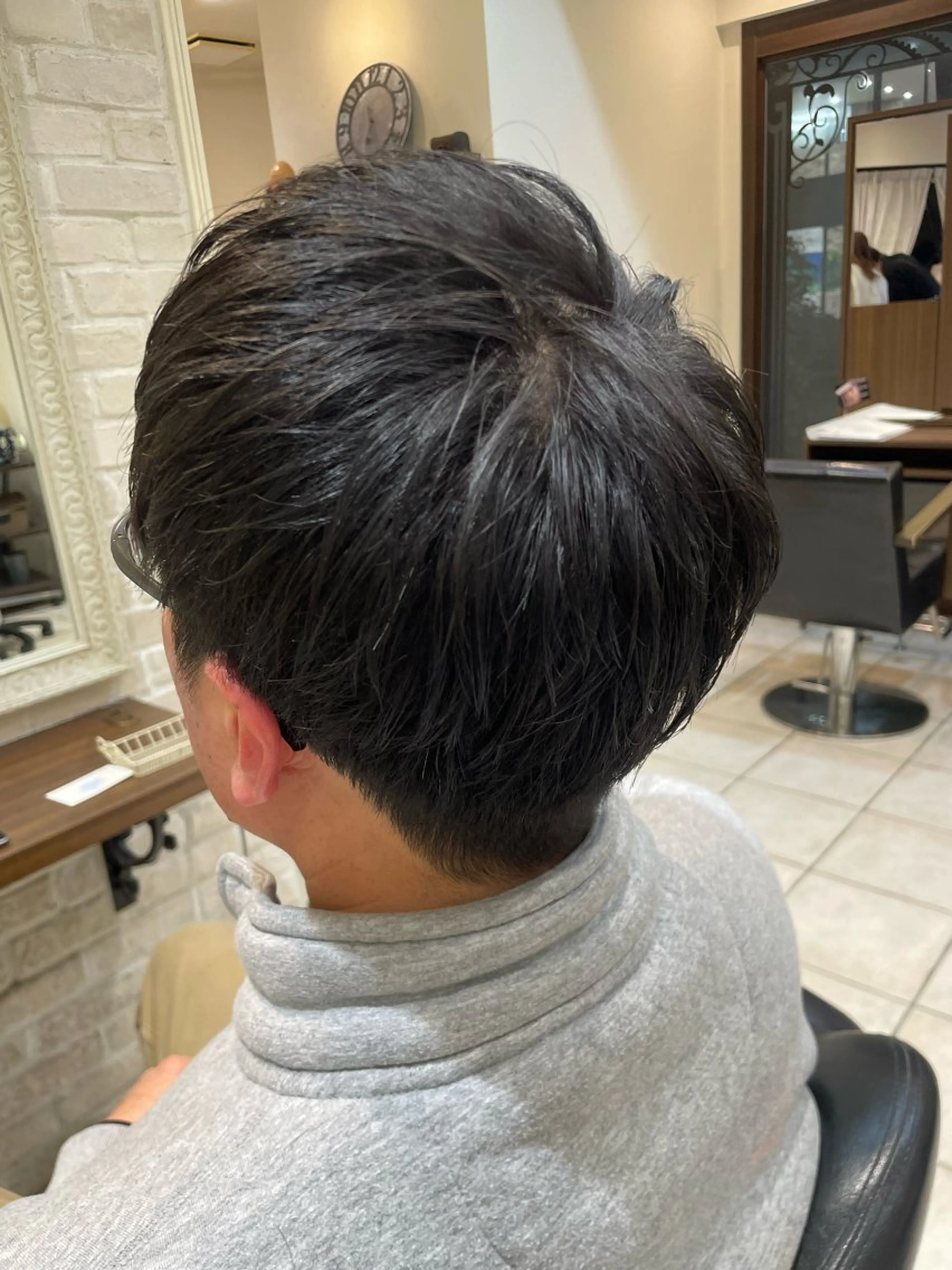 メンズ 🩵RIKO🩵 透明感カラー🫧のヘアスタイル