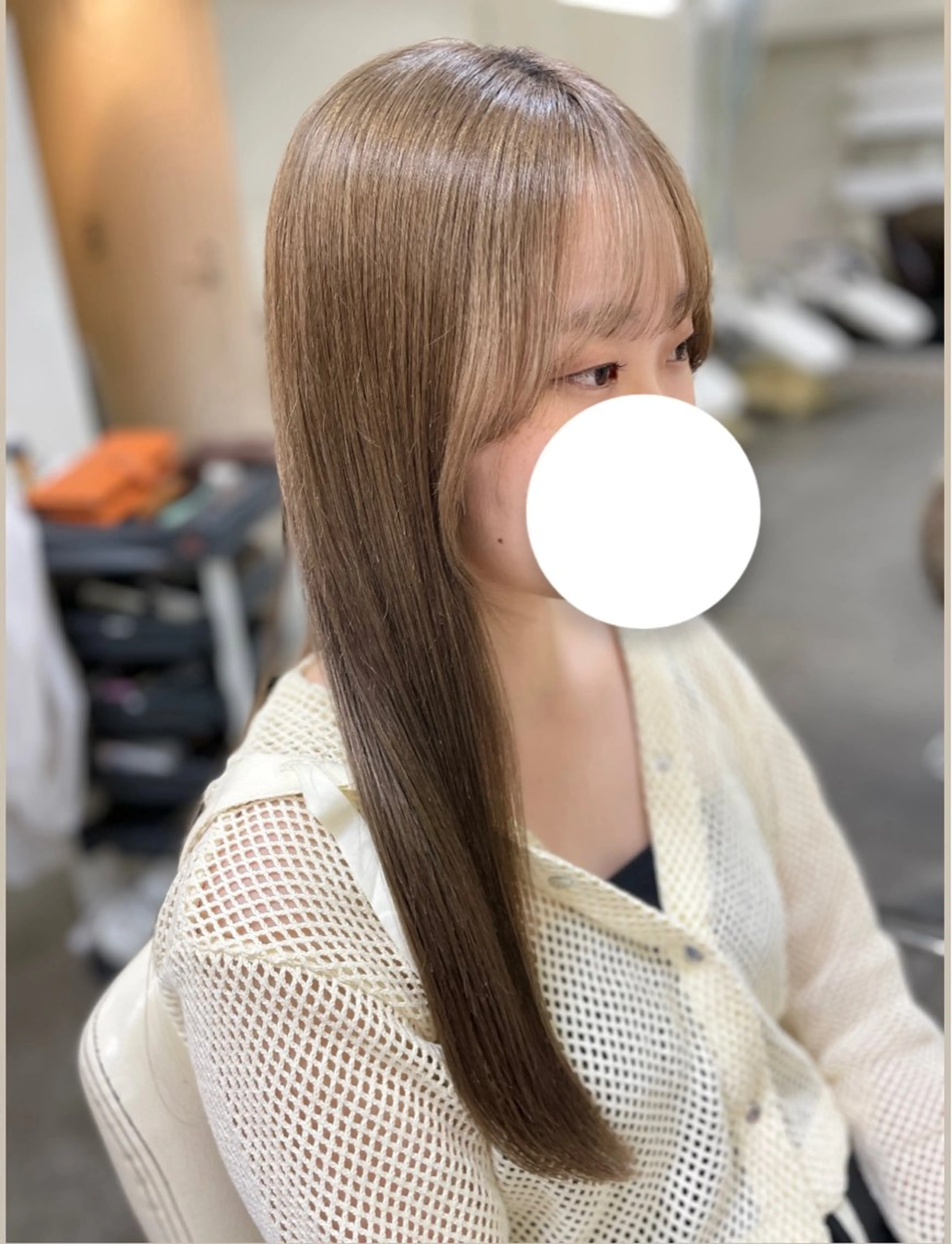 ロング カット トリートメント ヘアメイクニューヨーク根津店所属・リニューアルオープン ☆根津店齋藤のヘアスタイル