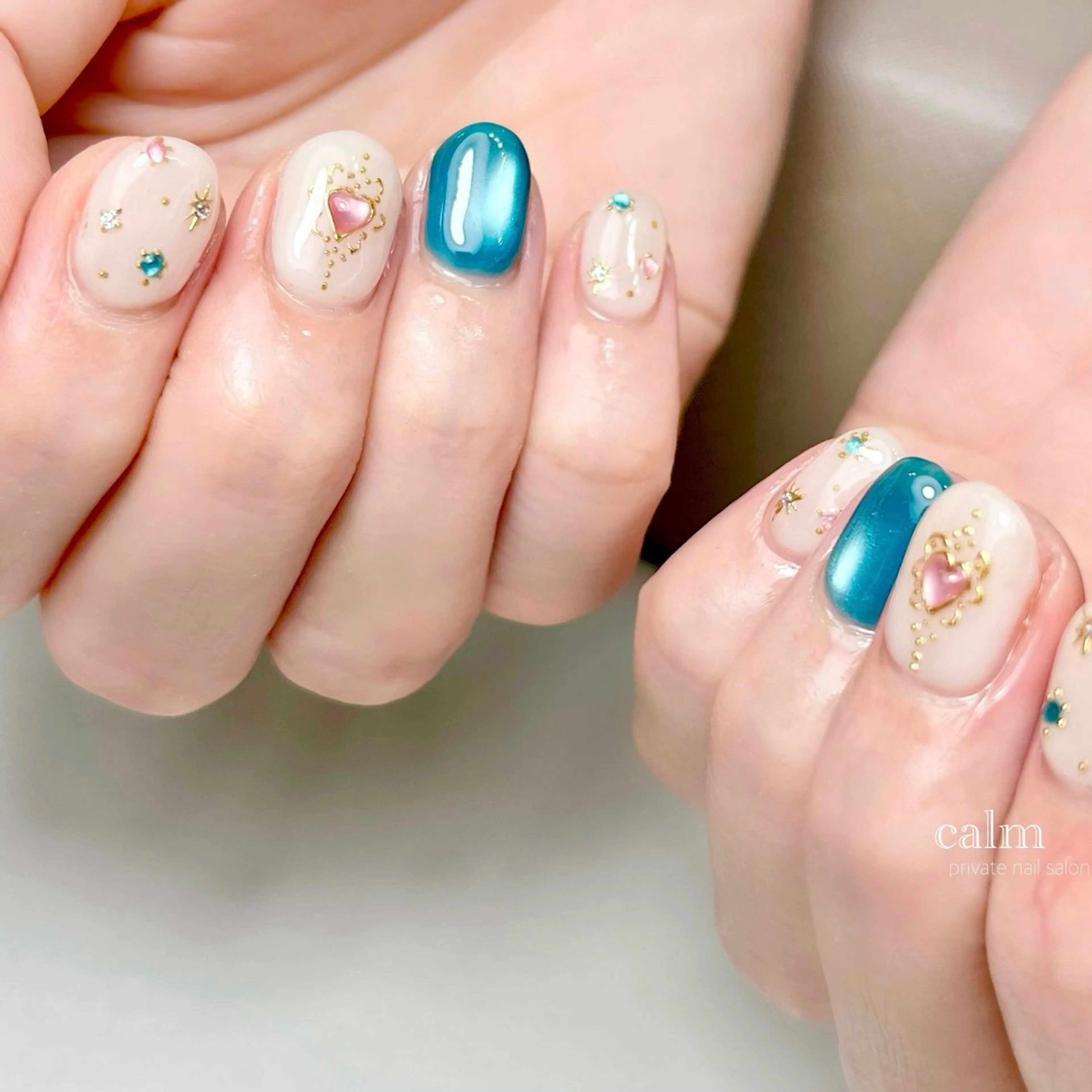 ネイル ハンドネイル calm 〔ｶｰﾑ〕のネイルデザイン