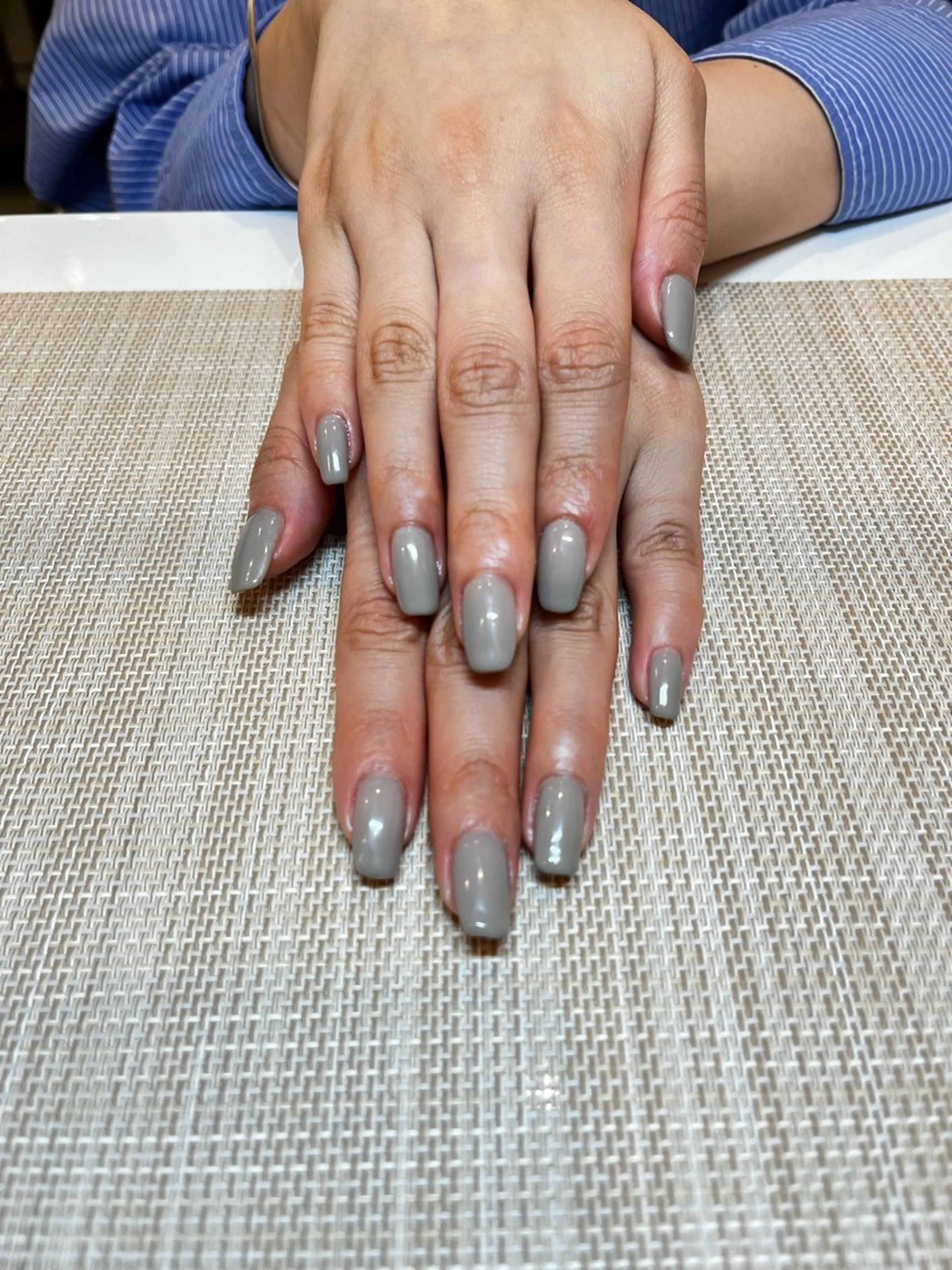 ネイル ワンカラーネイル シンプルネイル プライベートサロン N's Nailのネイルデザイン