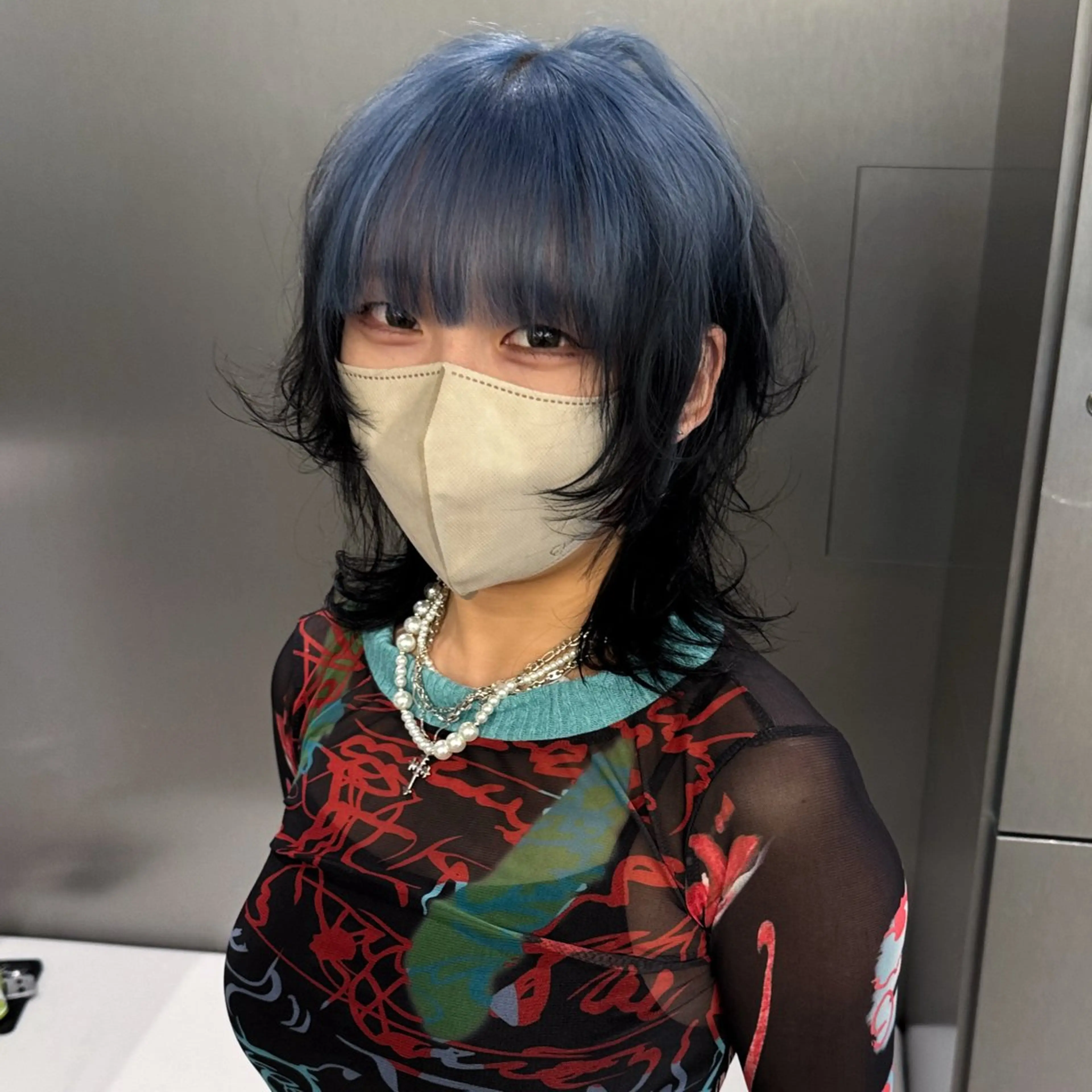 ショート カラー ハイトーン/デザイン カラー／悠斗のヘアスタイル