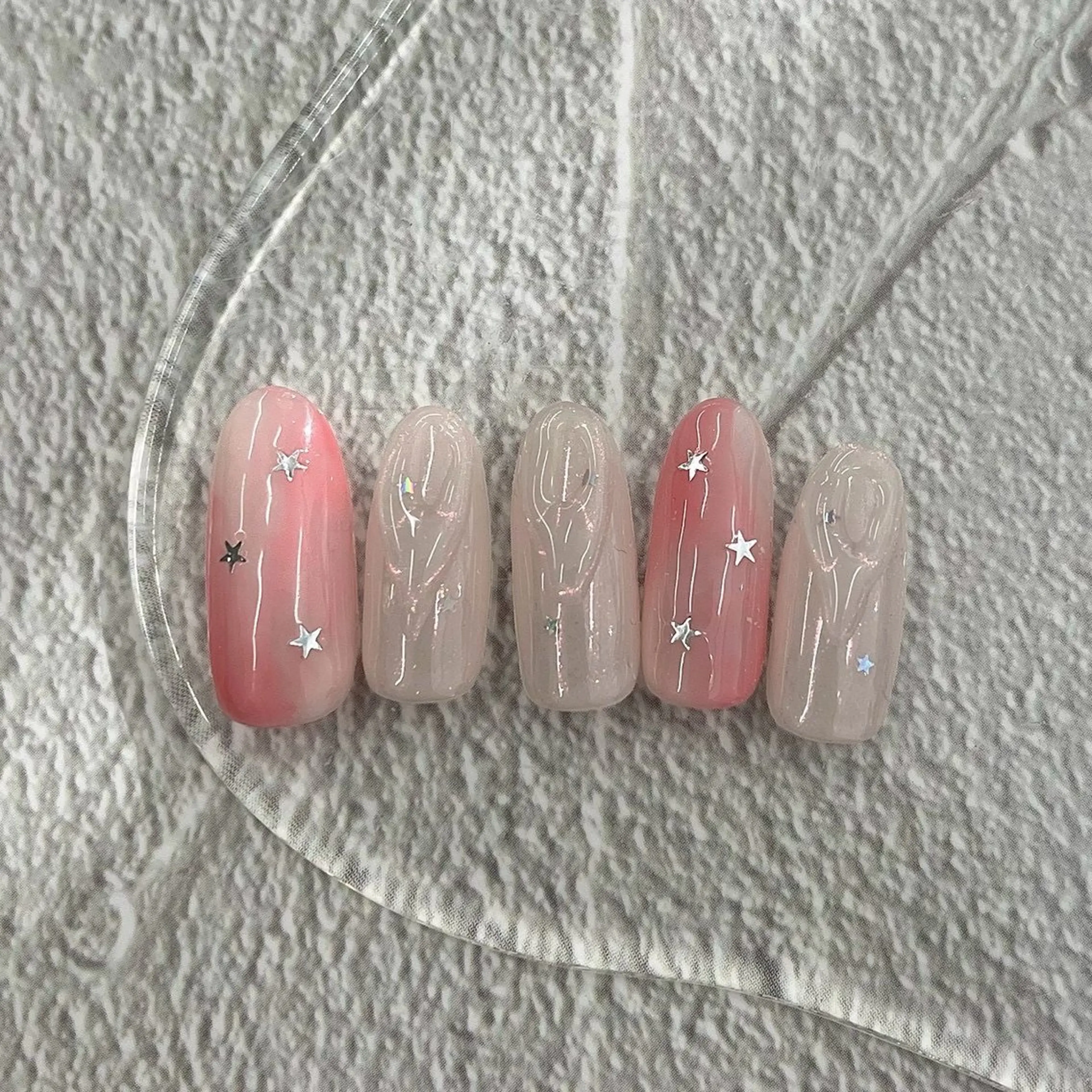 ネイル ⭐︎休業中の練習⭐︎ JNA認定講師髙橋のネイルデザイン