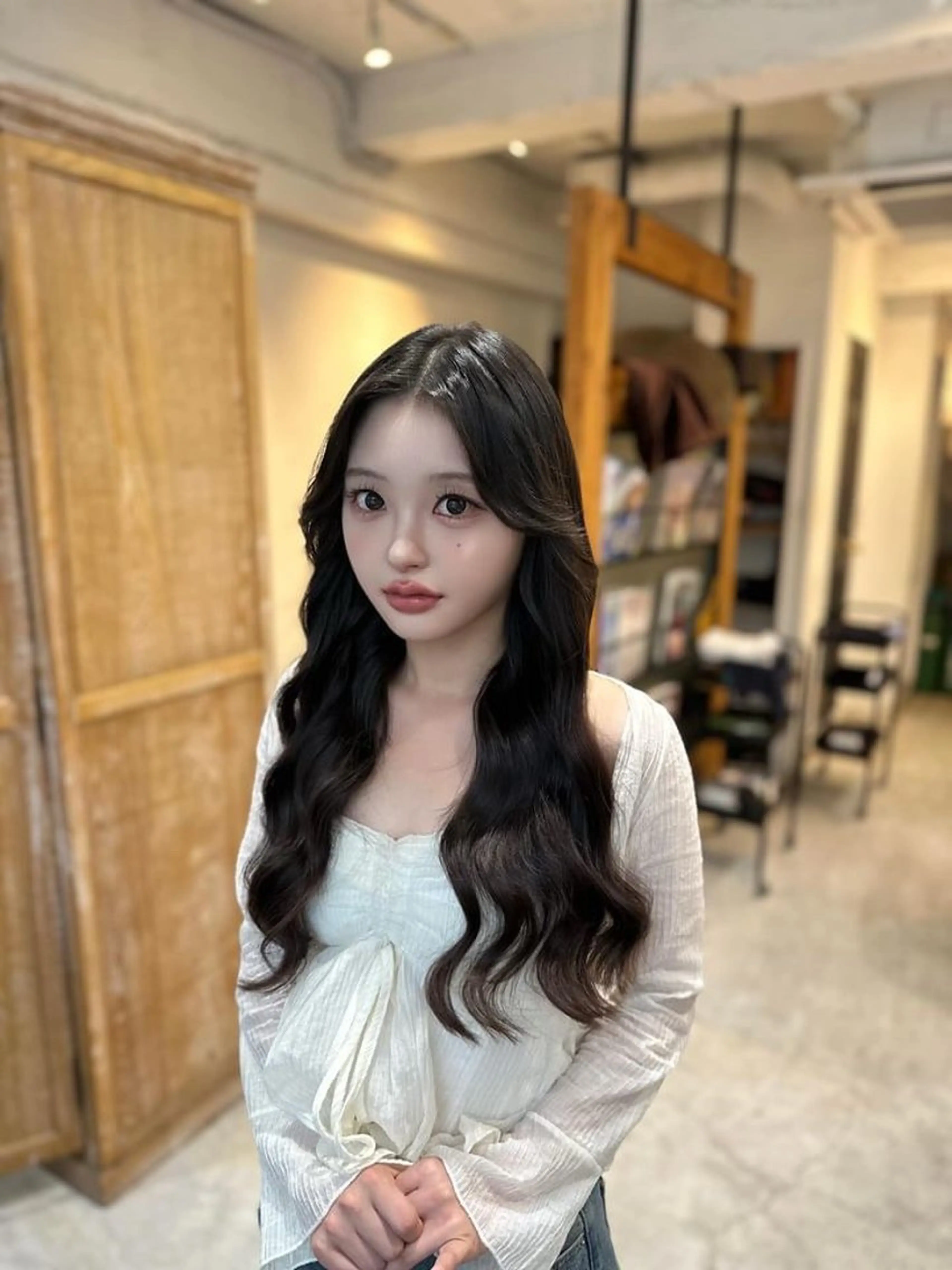 ロング カット ヘアカラー PARIS hair salon所属・秋葉原　柏木絢汰 ✨当日予約okのヘアスタイル