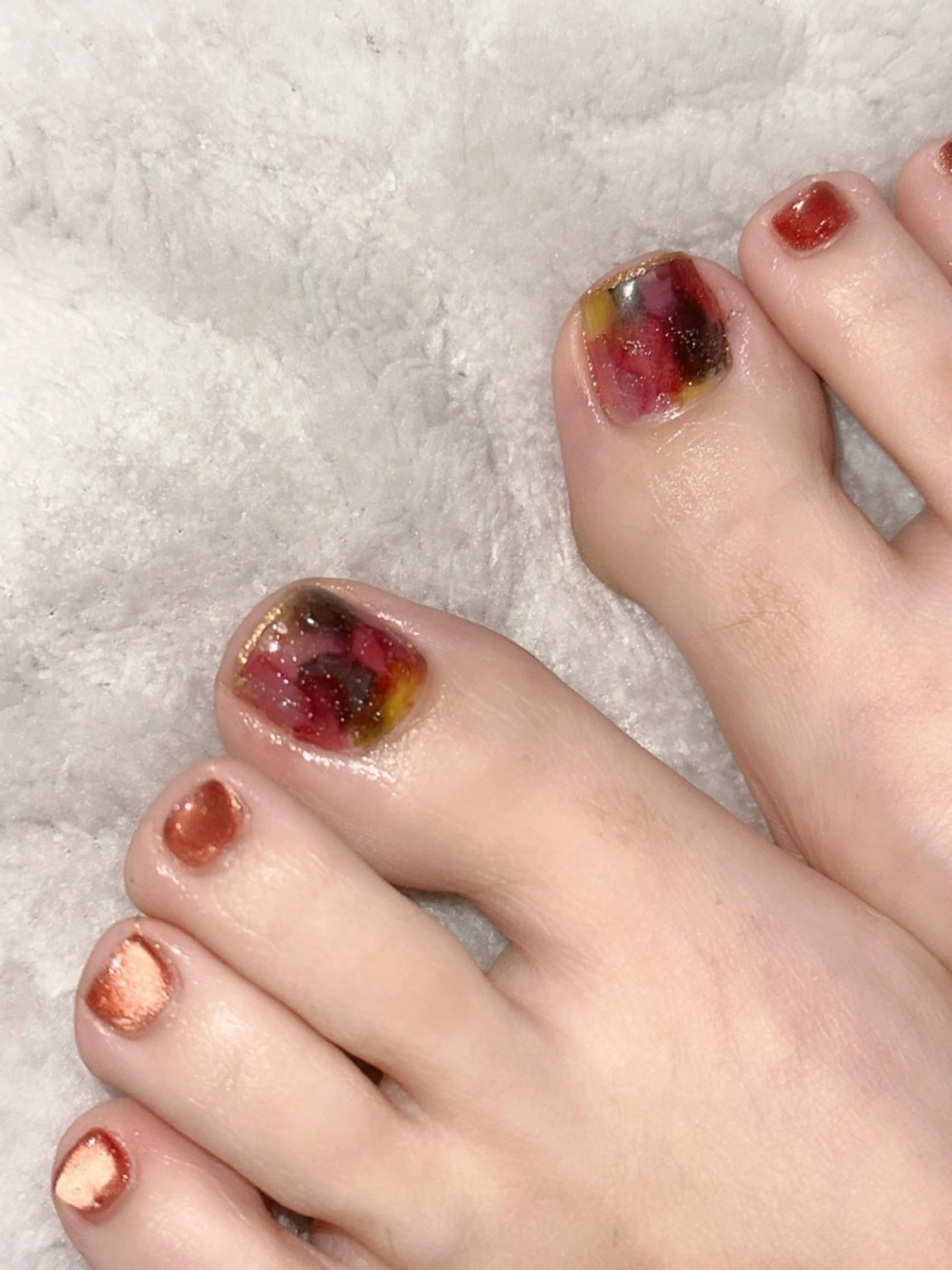 【Foot】持ち込み４本まで（オフ,ケア込/キャラクター,3D不可）の写真