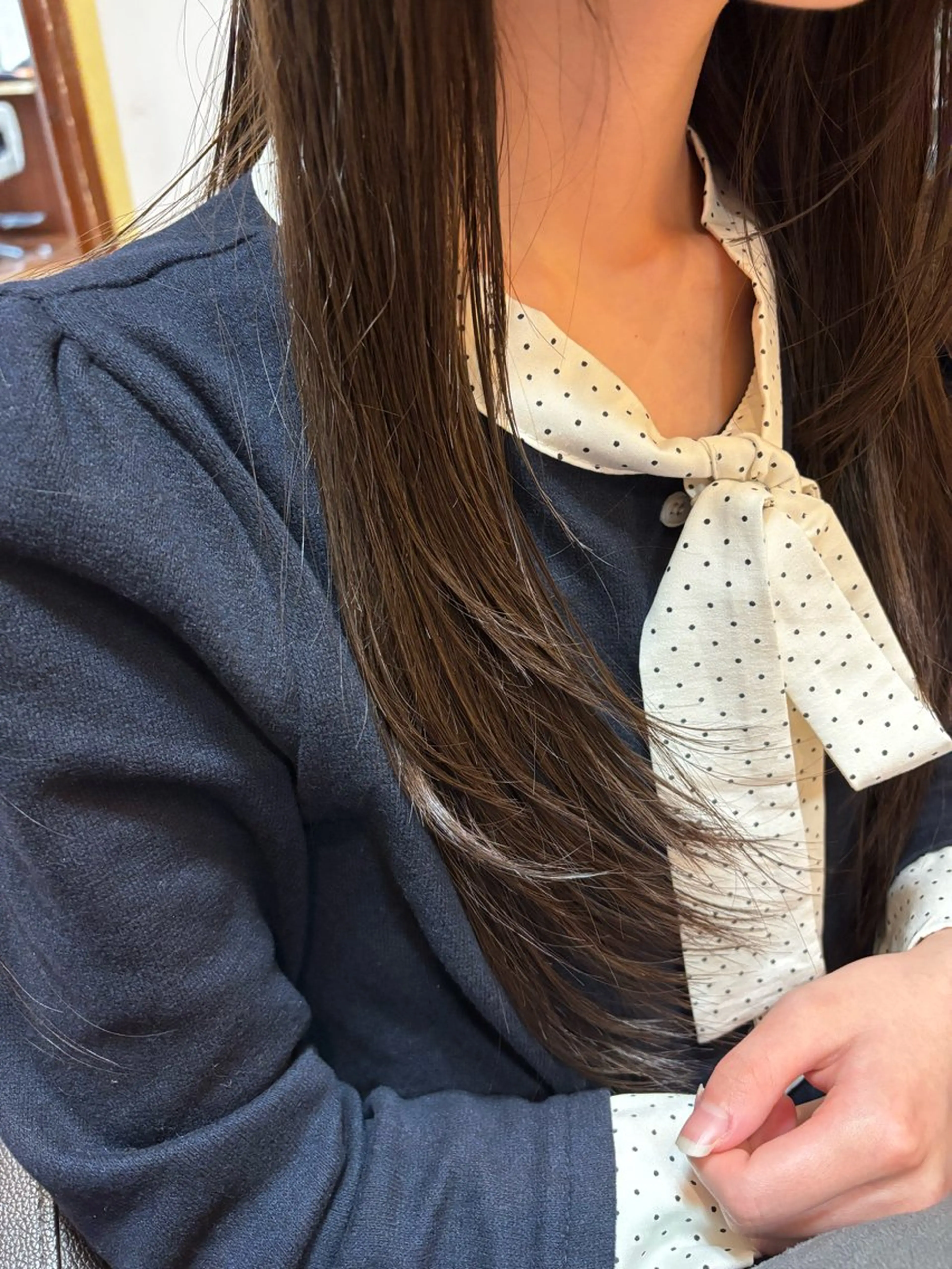 ロング レイヤーカット カット ボブスタイル/ えぐちりほのヘアスタイル