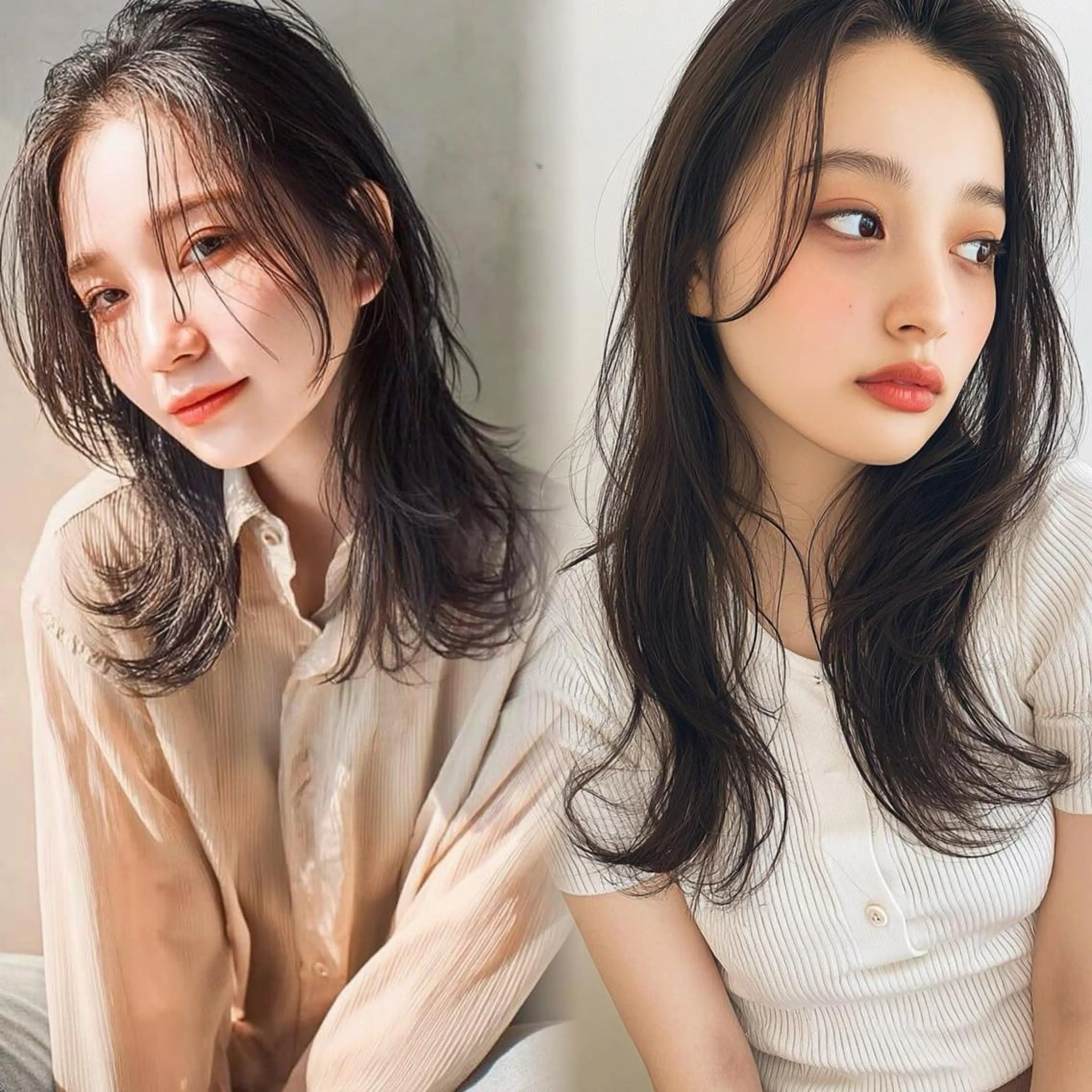 【🎊2/24に美容室を探してる方限定🎊】カット➕潤いカラー➕ケラチントリートメント💛ロング料金無し💛の写真