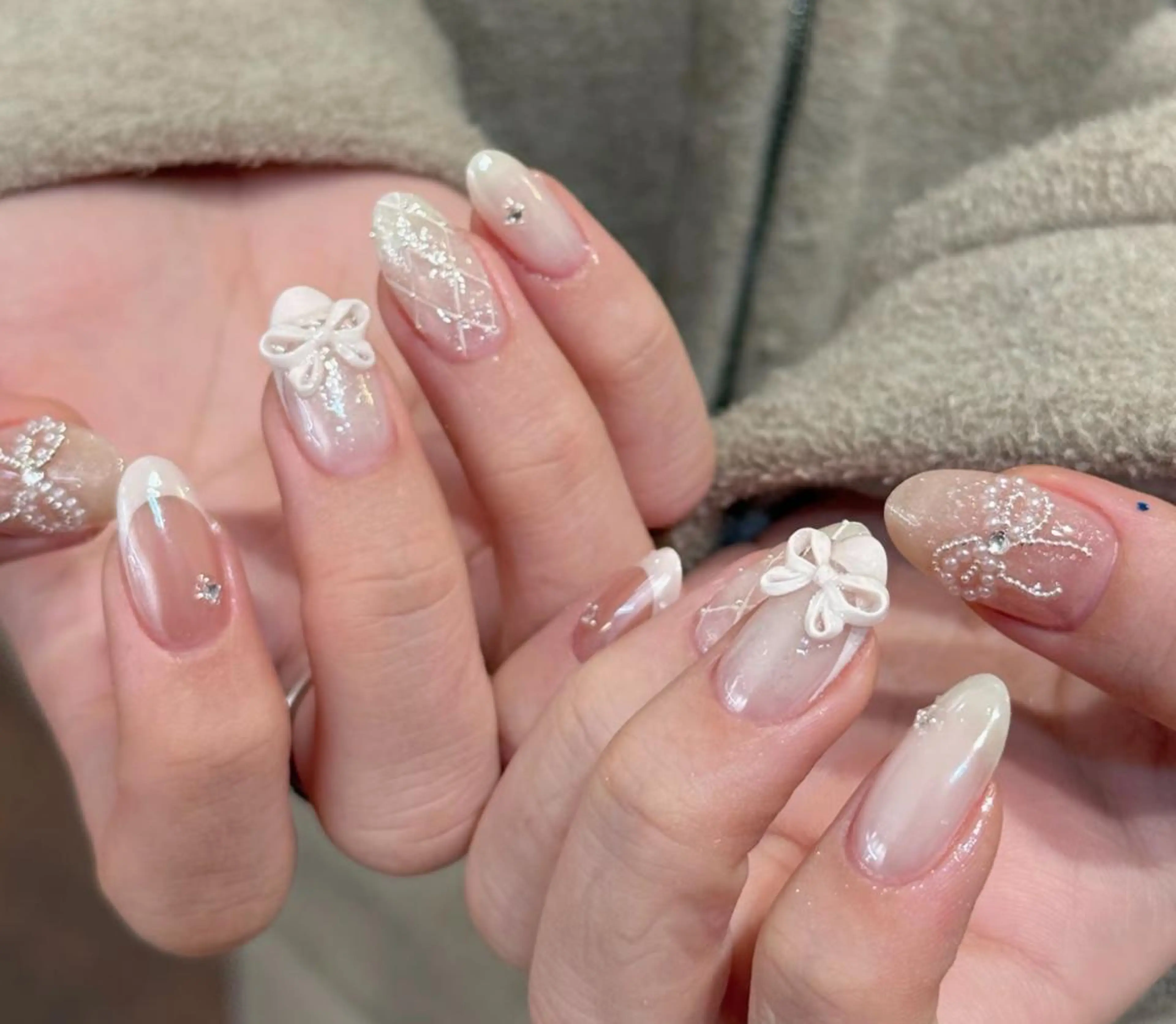 ネイル ハンドネイル By moonネイル 🌷ワンホン/韓国風のネイルデザイン