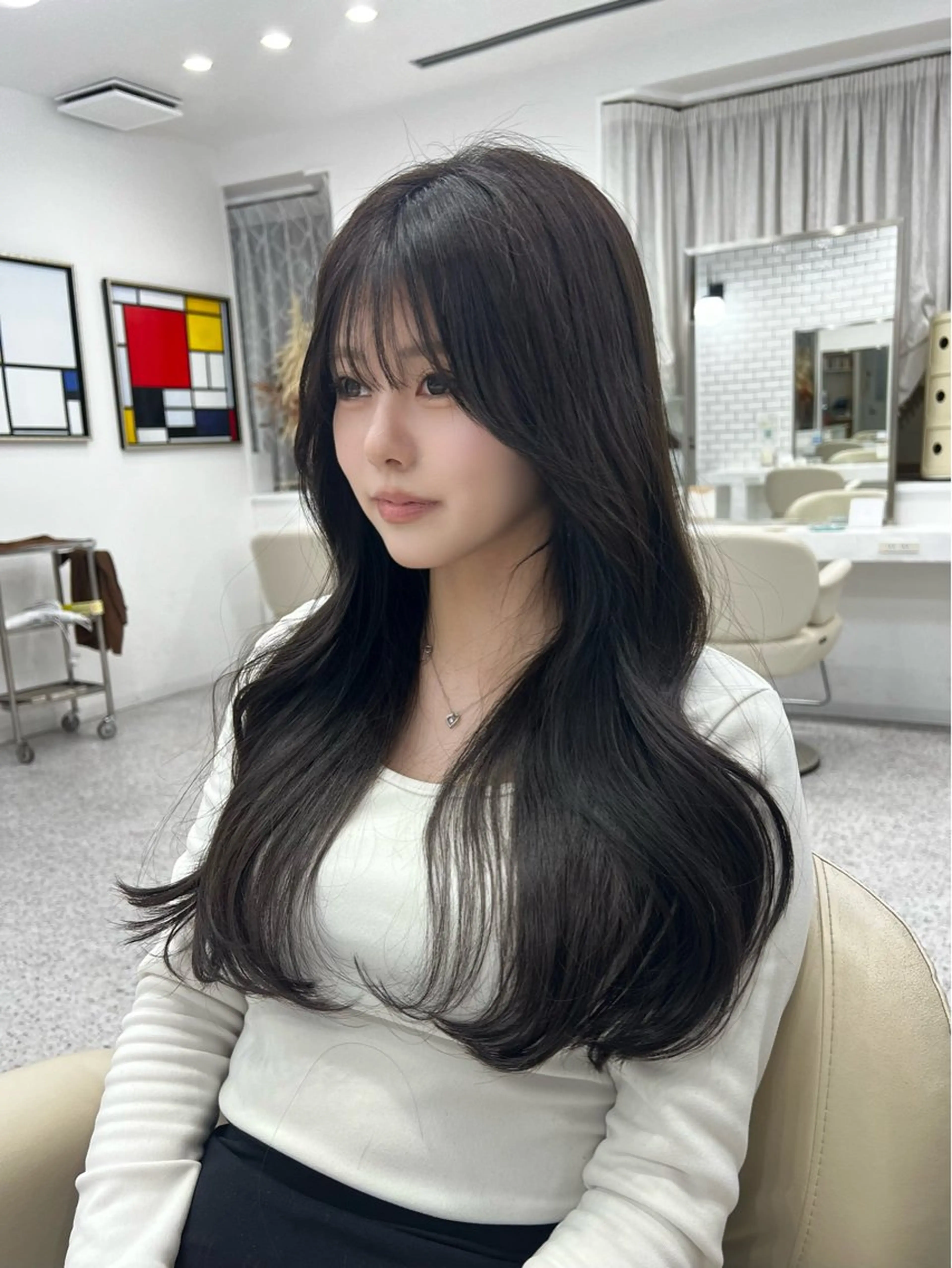 ロング カラー カット ヘアカラー 【YUIMARL】 TATSUYAのヘアスタイル