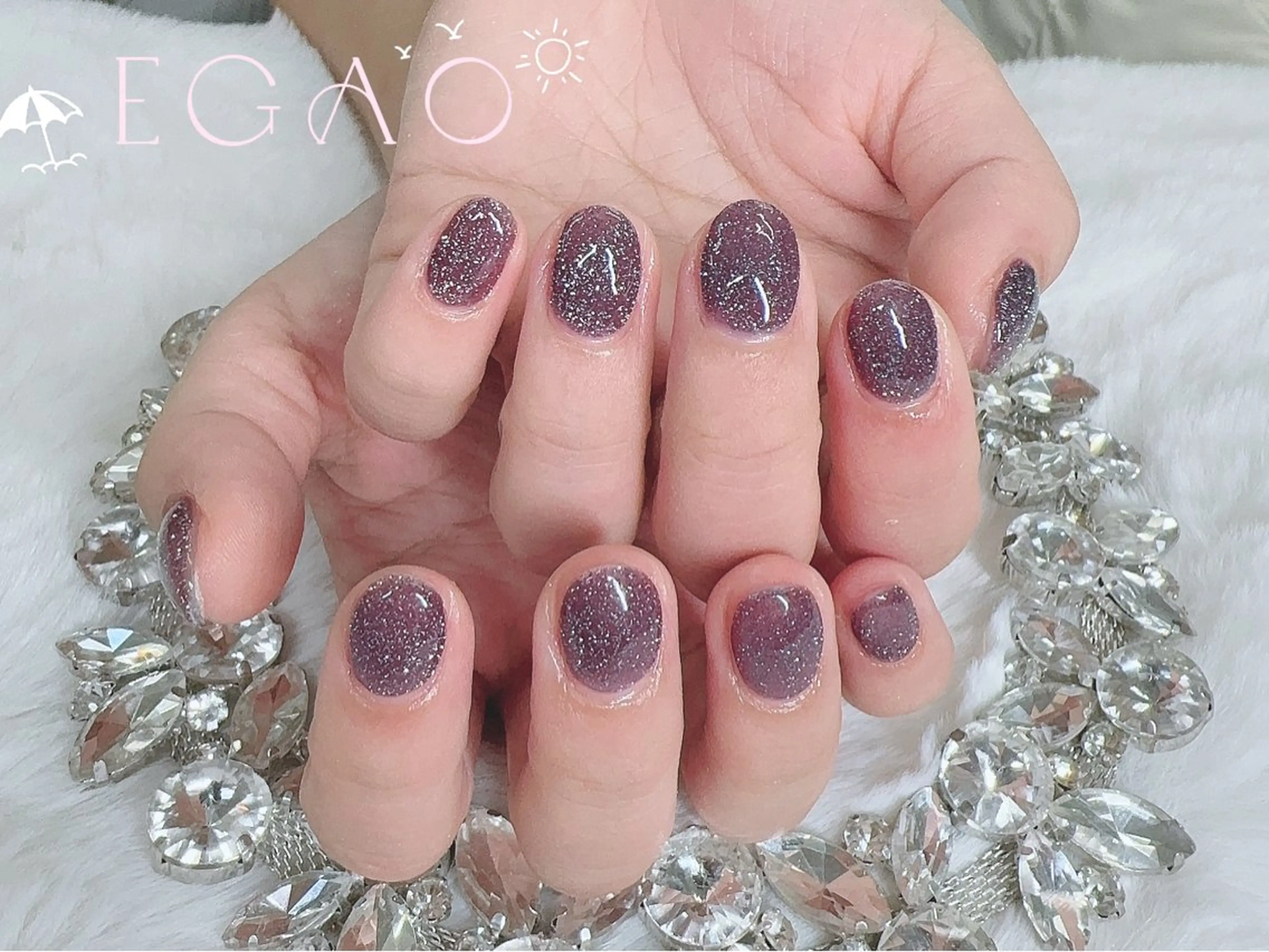 ネイル アートネイル フットネイル フレンチネイル ジェルネイル グラデーション ハンドネイル Egao Nail Salonのネイルデザイン