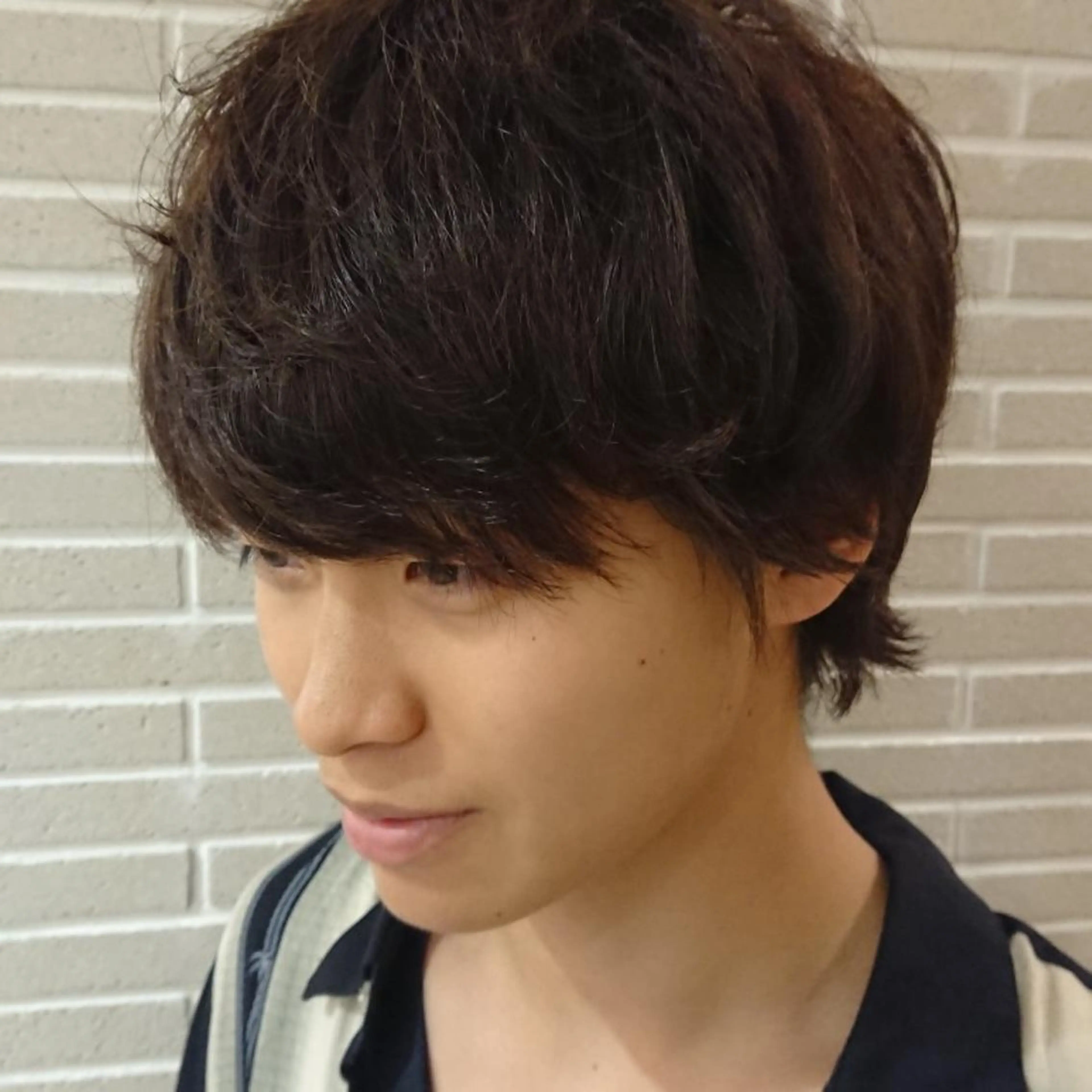 メンズ カラー パーマ ヘアアレンジ メンズパーマ ブリーチ/ヘアケア/ 艶髪/イギチハルのヘアスタイル