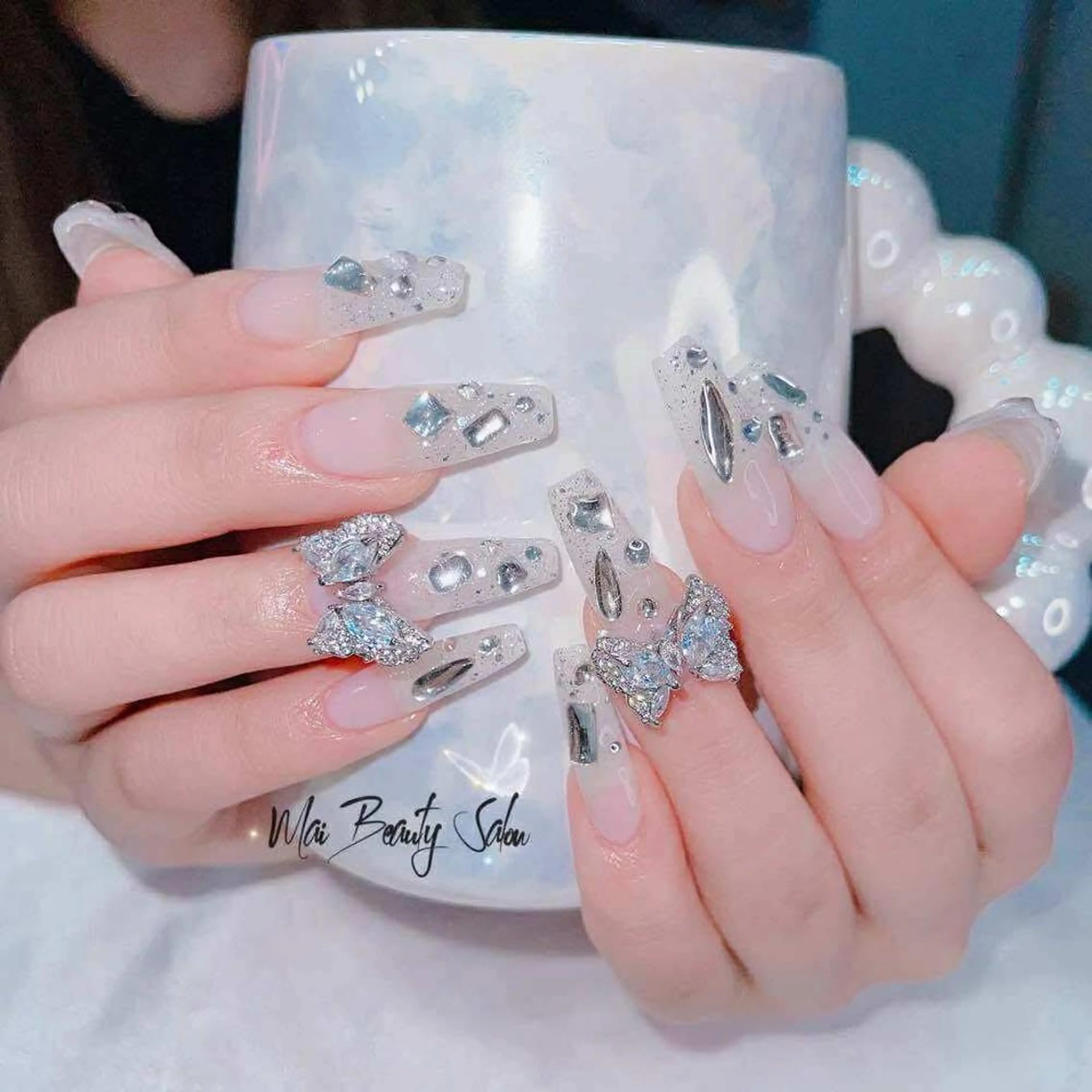 ネイル ジェルネイル パラジェル ワンホンネイル MaiBeauty マイ マイのネイルデザイン