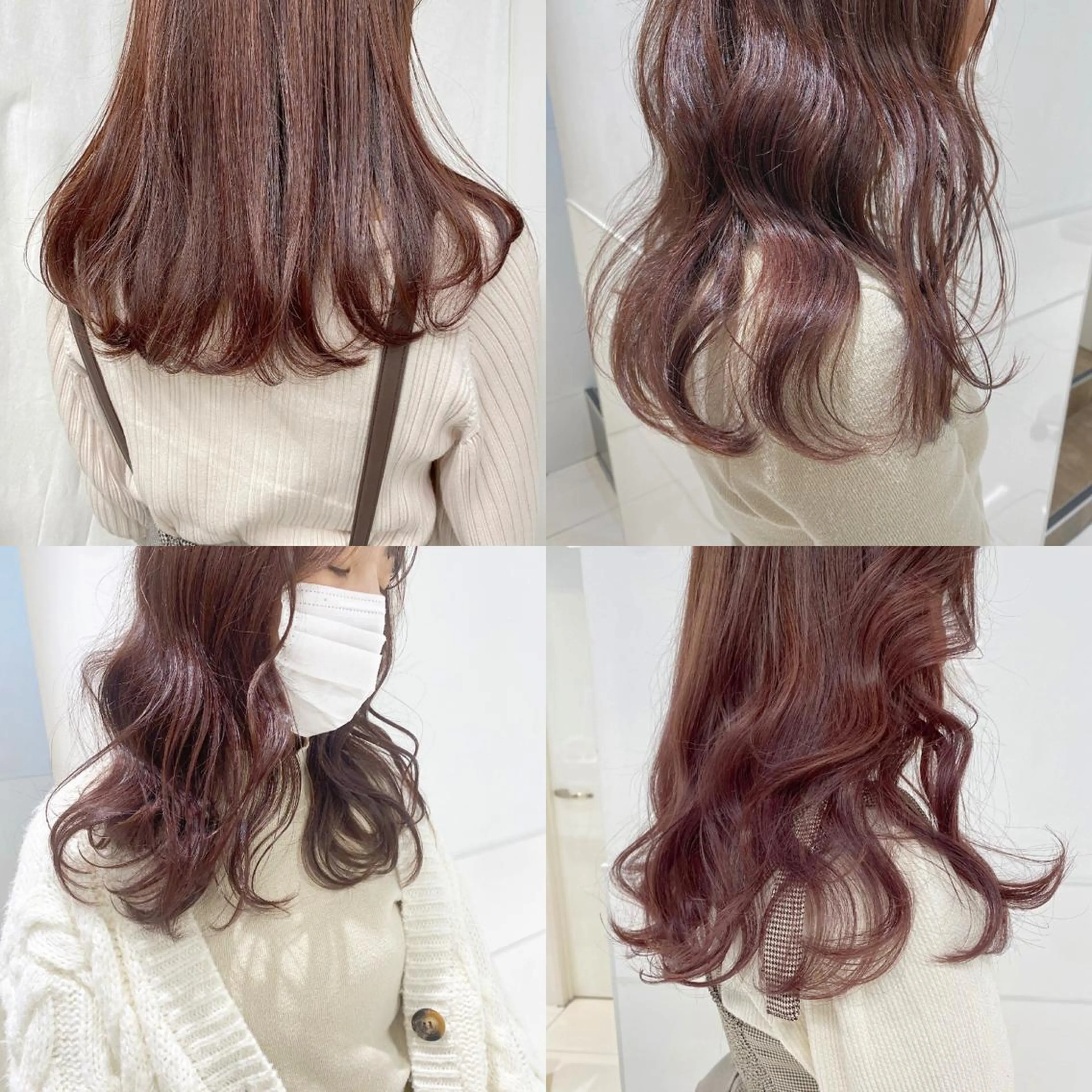 セミロング カラー Amelie所属・Amelie yunのヘアスタイル