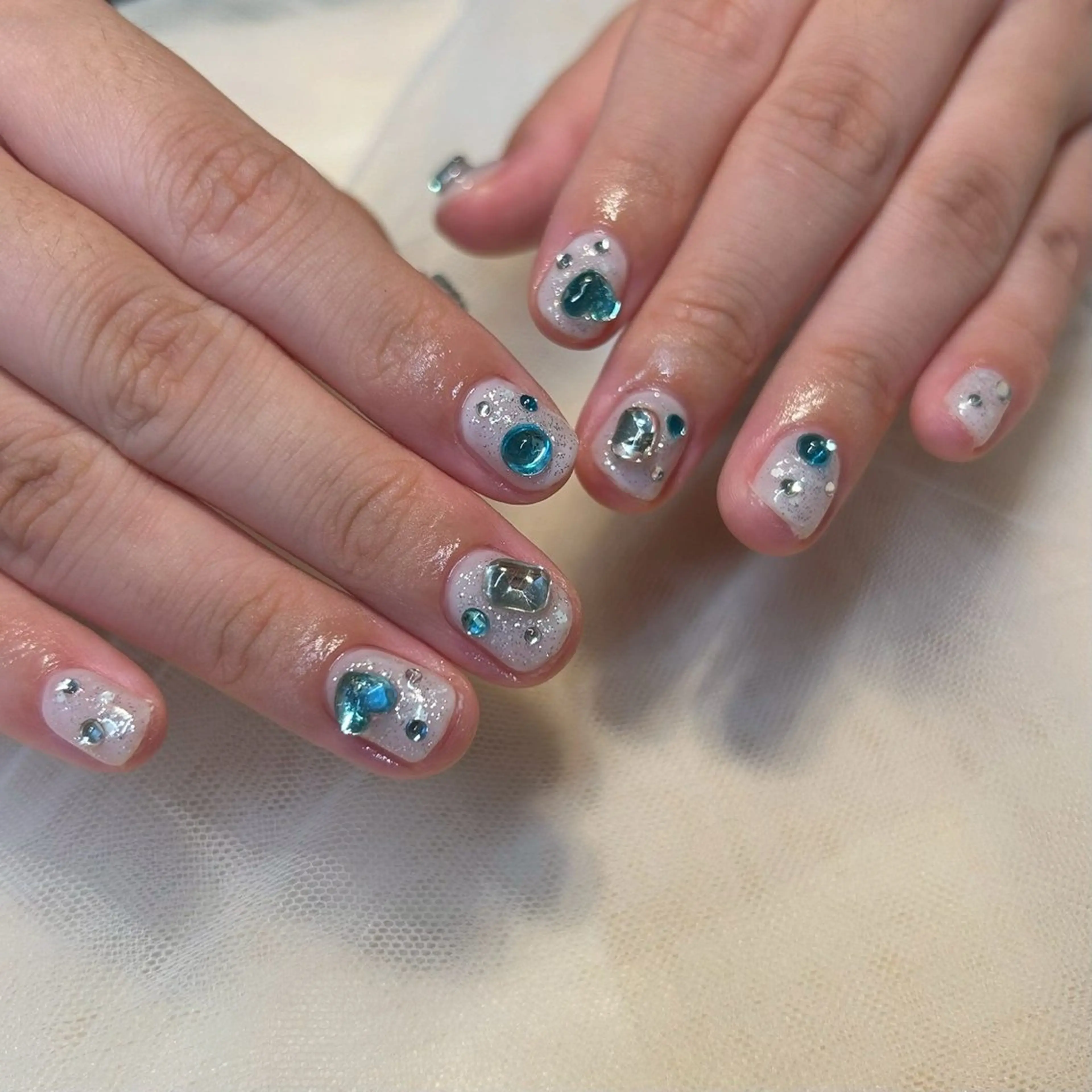 ショート ハンドネイル Nbibi nail salonのネイルデザイン