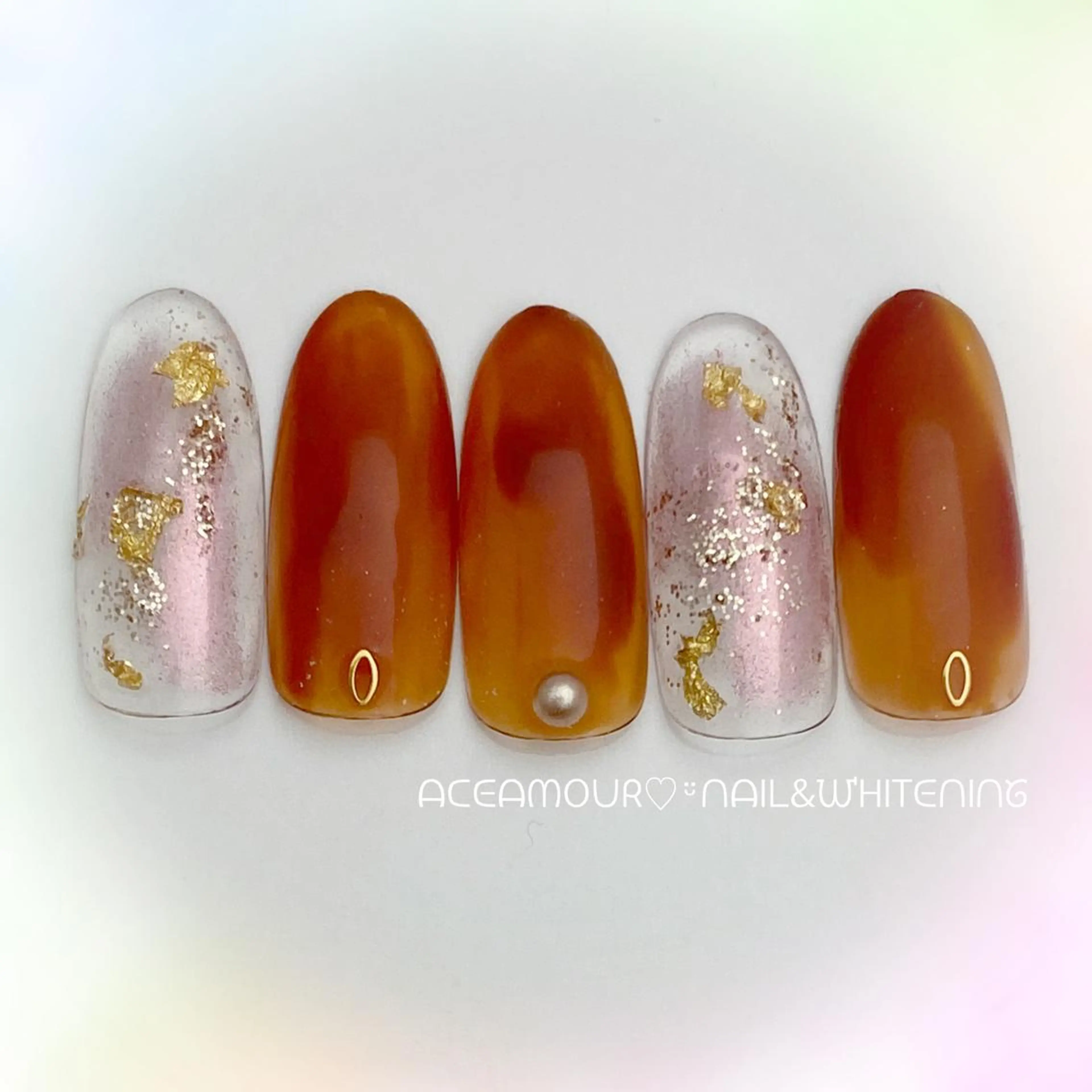 ネイル ネイル/耳つぼ /新ホワイトニングのネイルデザイン