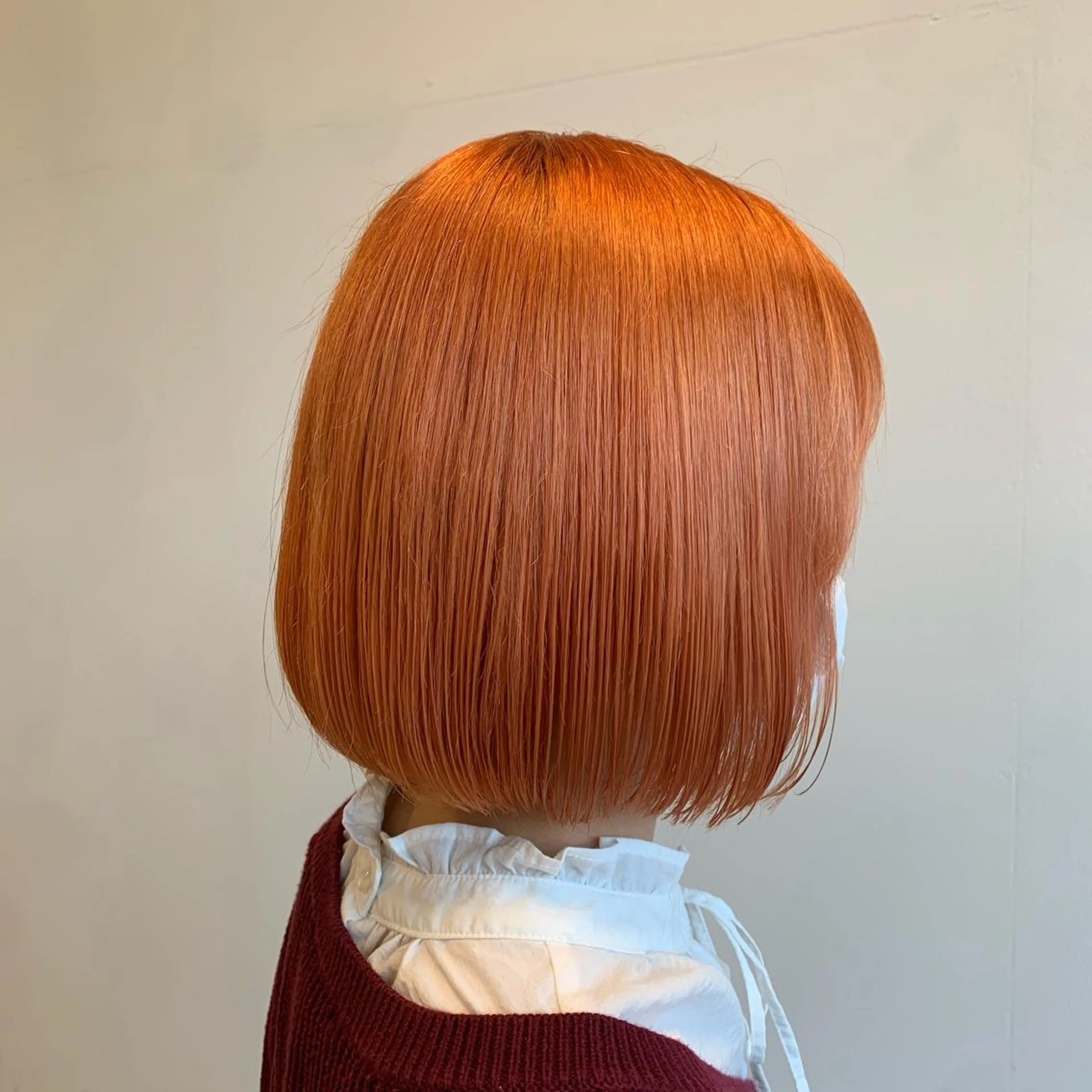 ミディアム カラー 似合わせスタイル 岡田勇哉のヘアスタイル