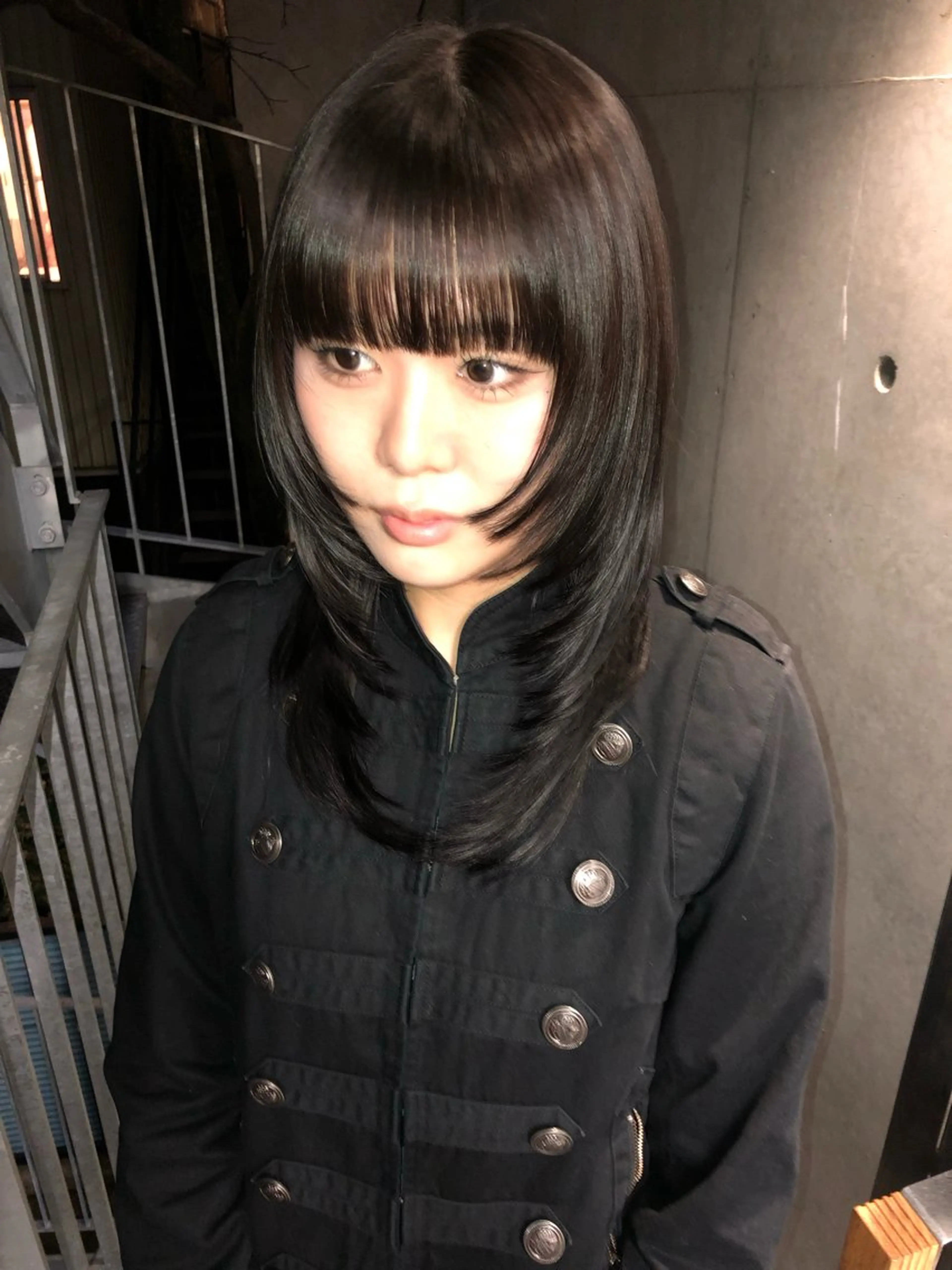 セミロング カラー カット ヘアカラー yuuna/ ハッシュカット🎀のヘアスタイル