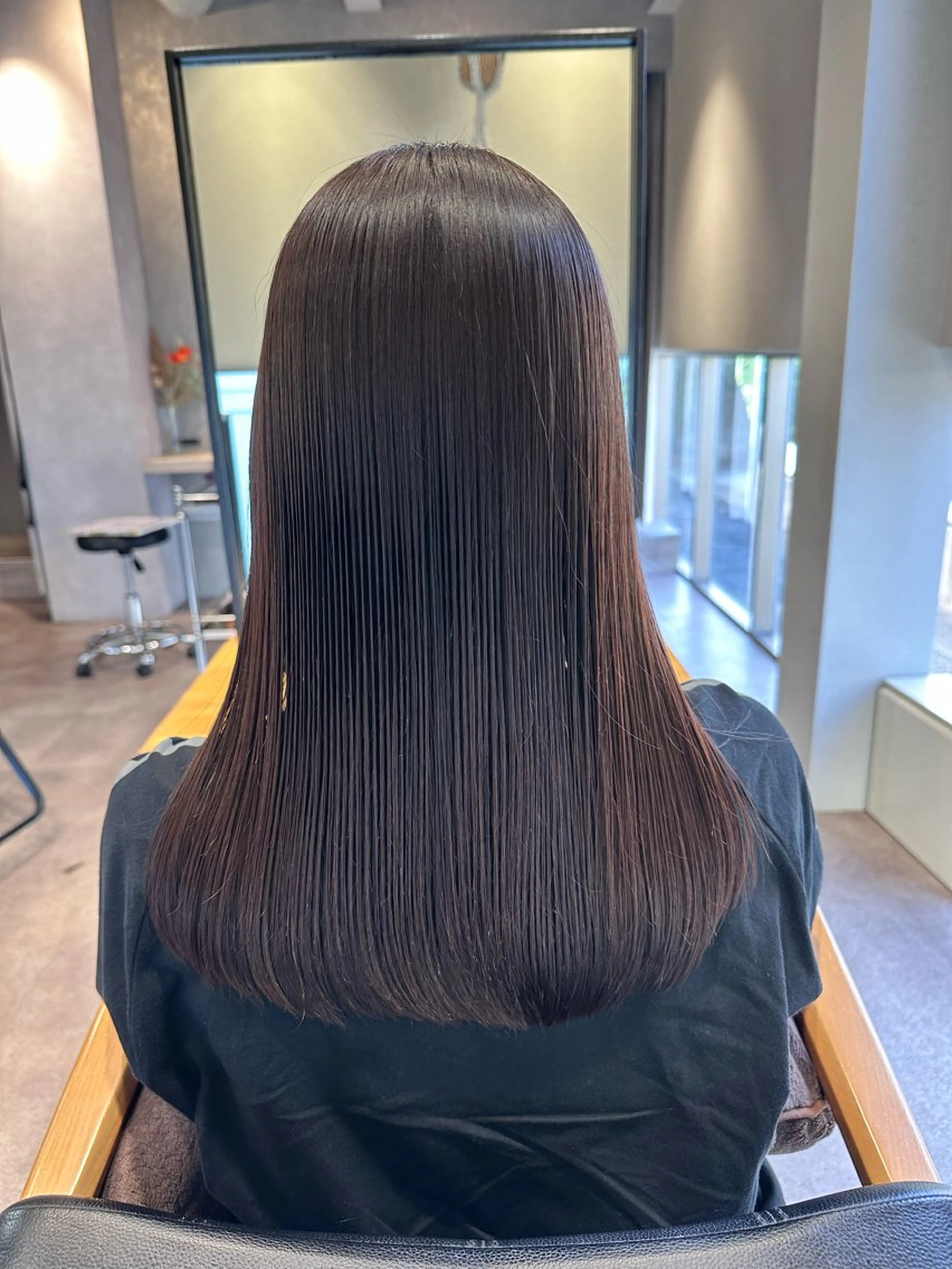 ロング カラー カット ヘアカラー トリートメント 韓国風/オシャレ /縮毛矯正/滝口琴未のヘアスタイル