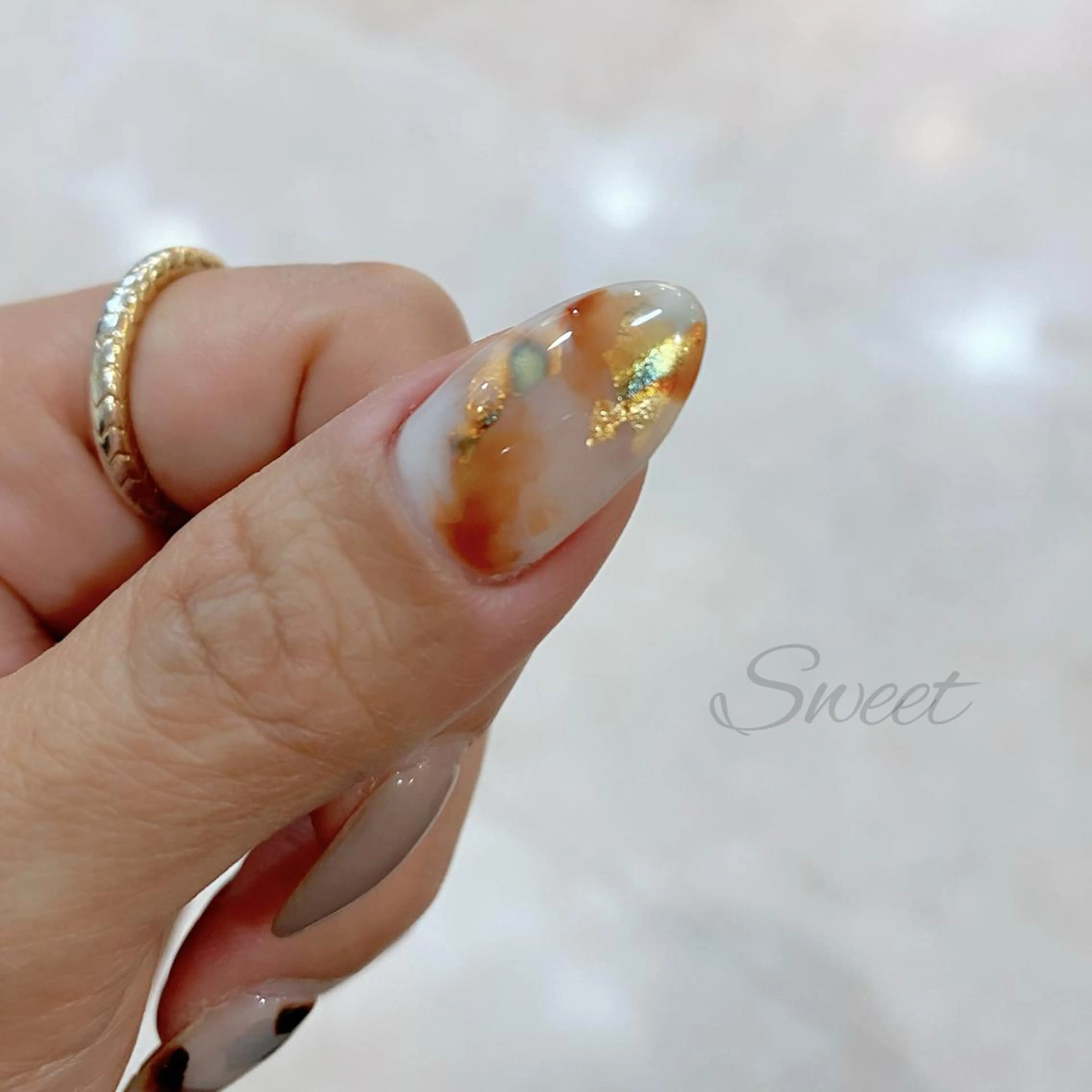 ネイル sweet 仲野陽子のネイルデザイン