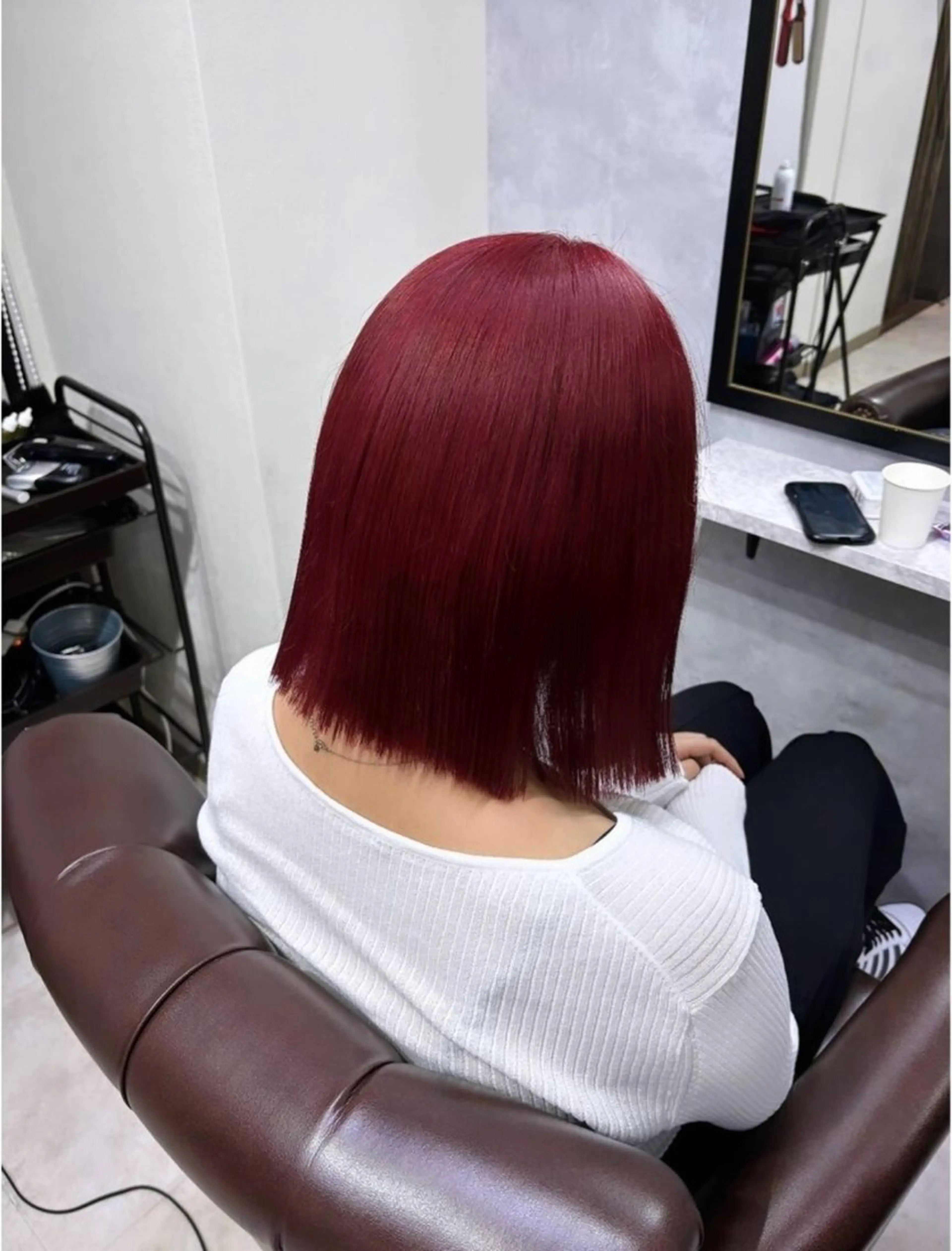 カラー TOMOKA ブリーチカラー🌟のヘアスタイル