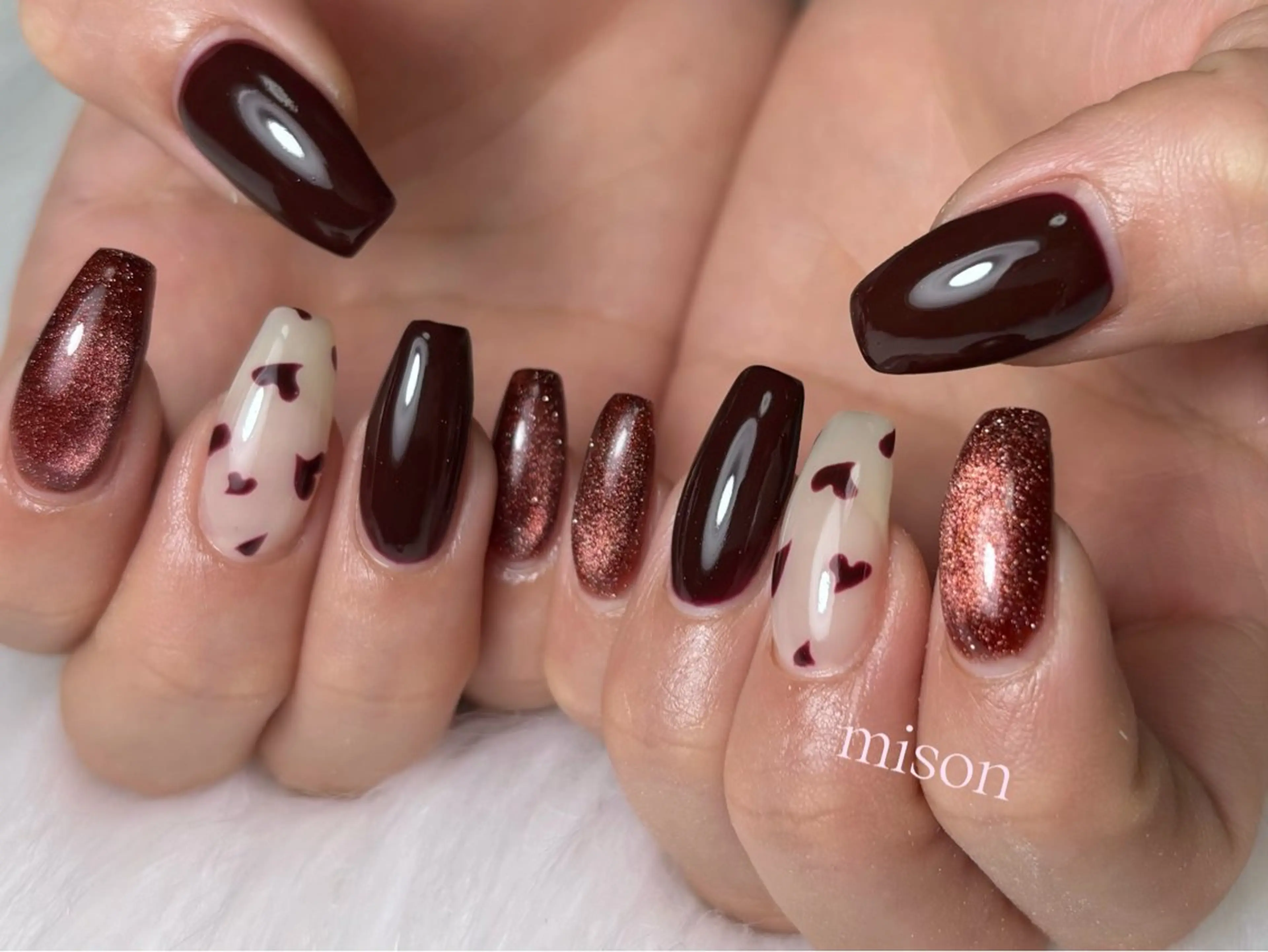 ネイル mison所属・mison 安形友花のネイルデザイン