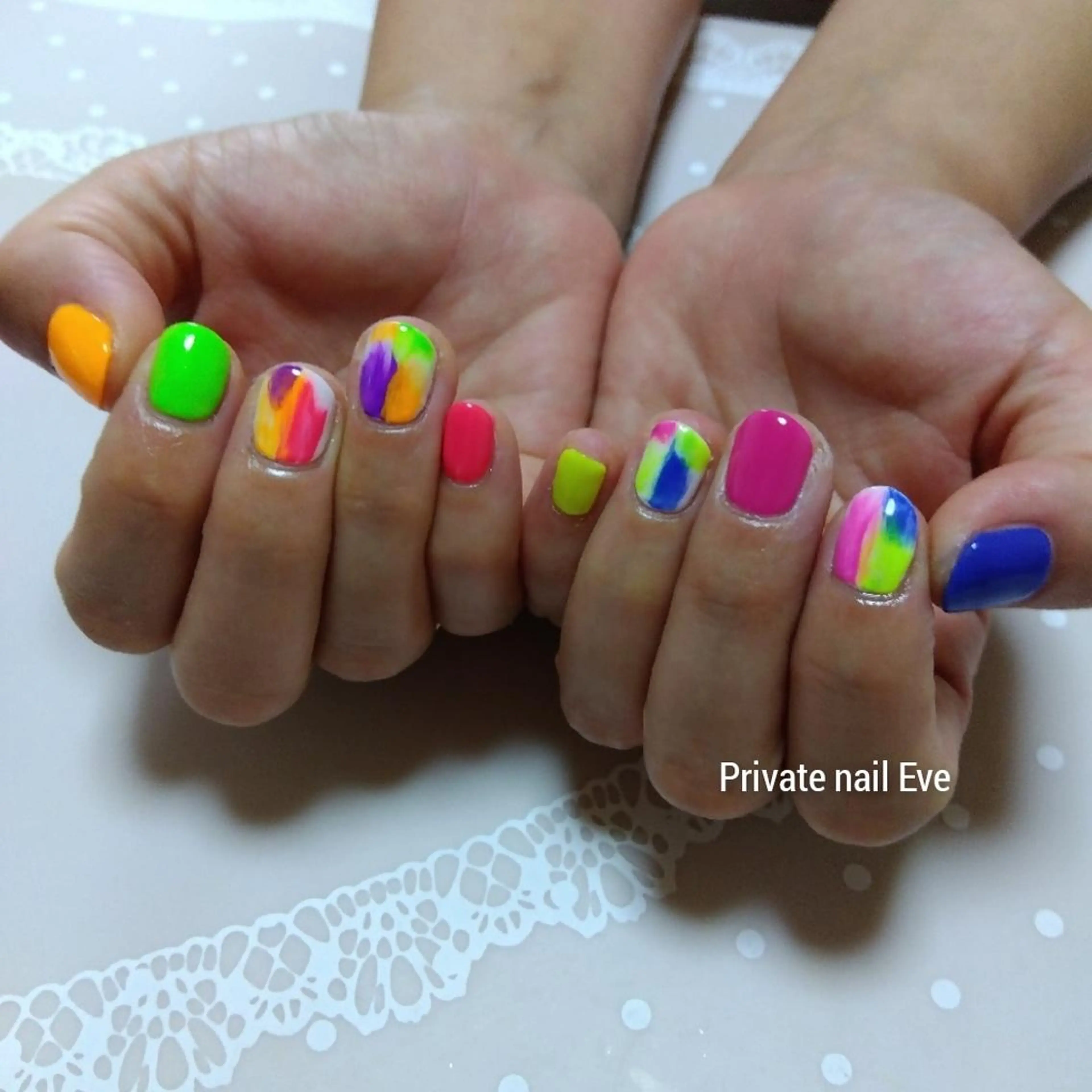 ネイル アートネイル ワンカラーネイル ネイル junkoのネイルデザイン