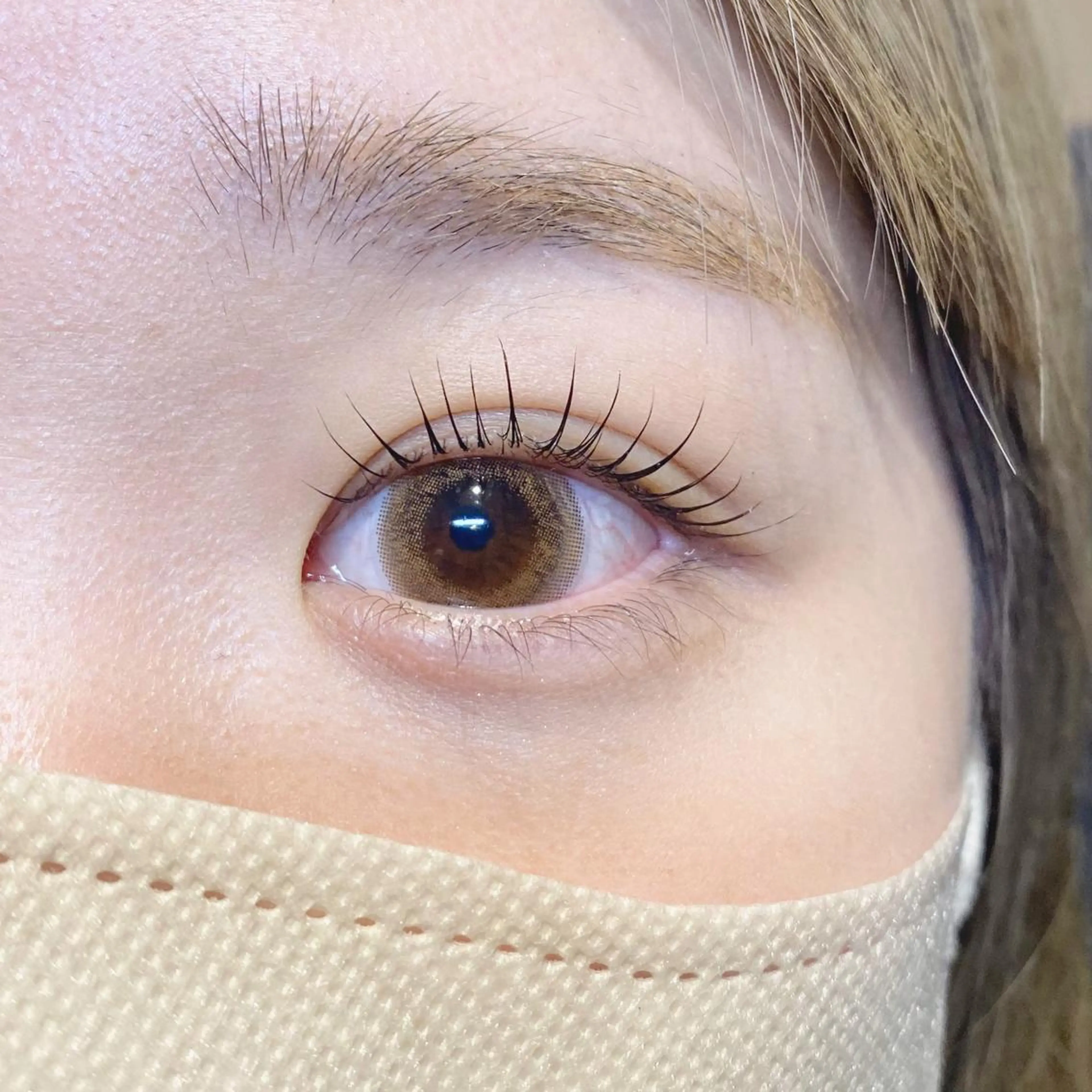 ロング パーマ ネイル マツエク・マツパ GO TODAY SHAiRE SALON 新宿Ciel店所属・似合わせまつ毛🫧 さくら🌸のマツエク・マツパデザイン