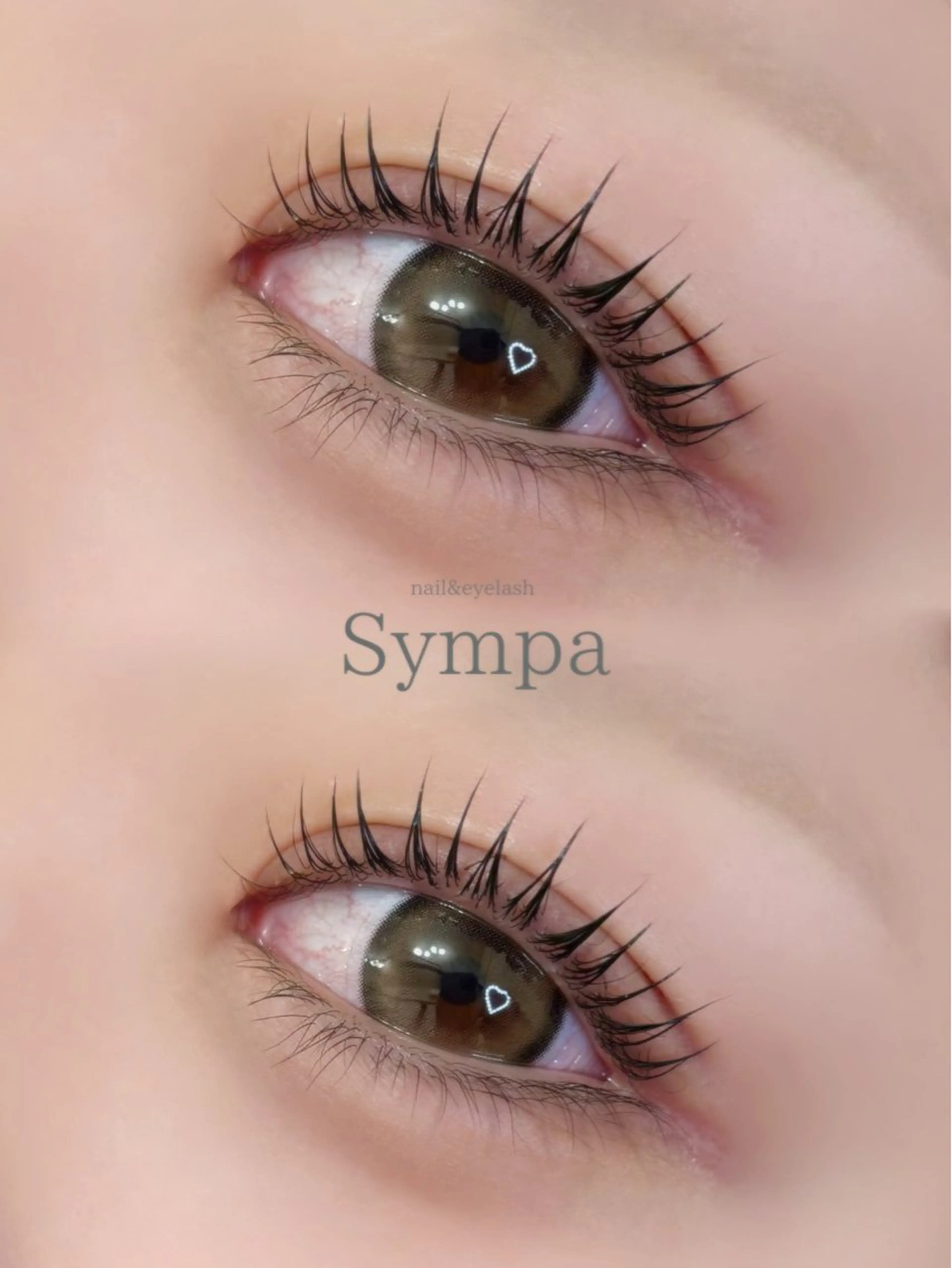 マツエク・マツパ マツパ Sympa🩵ᩚ KAKOのマツエク・マツパデザイン