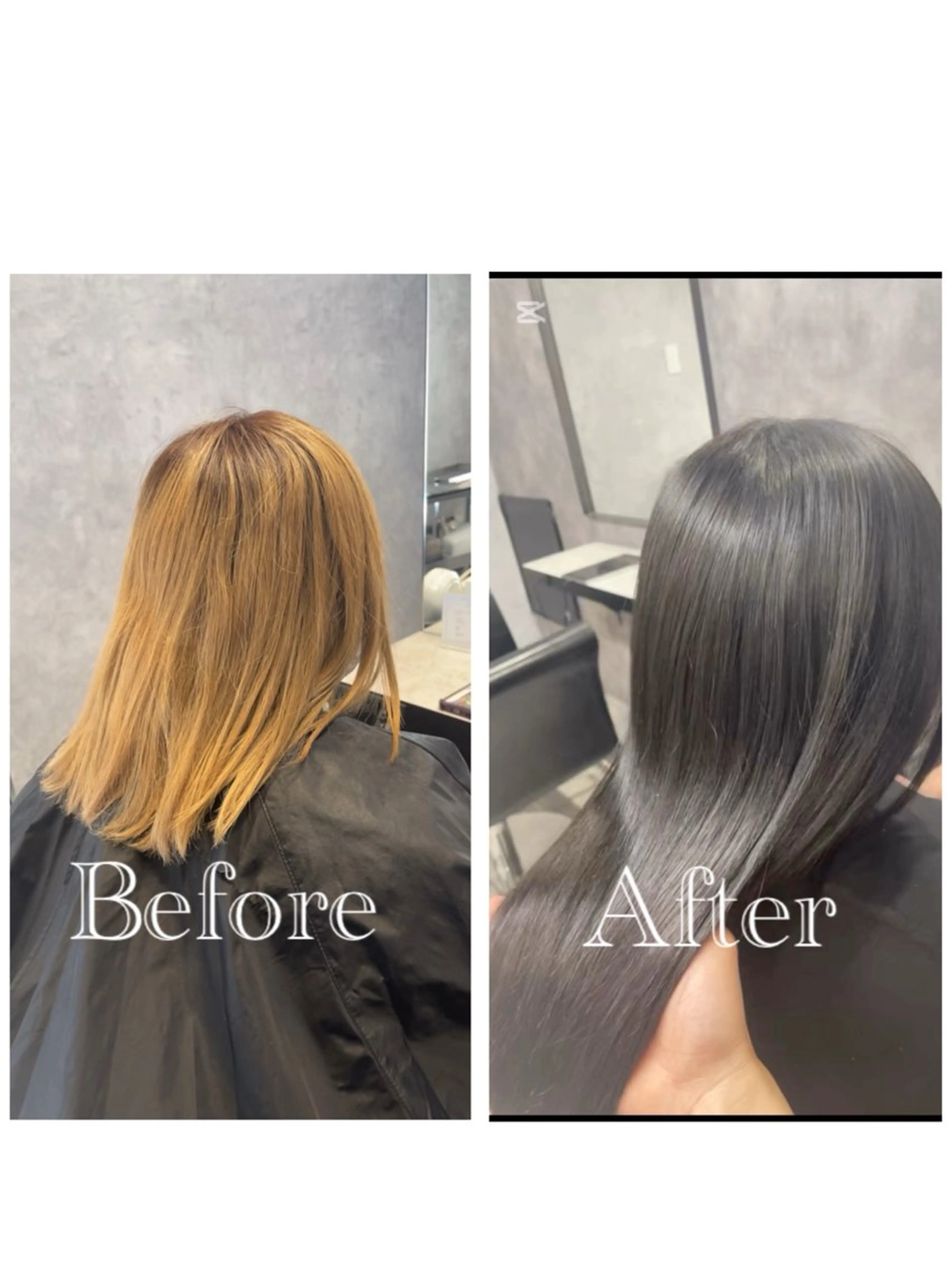 セミロング カラー 原宿/表参道/ プルエクステ/そらのヘアスタイル