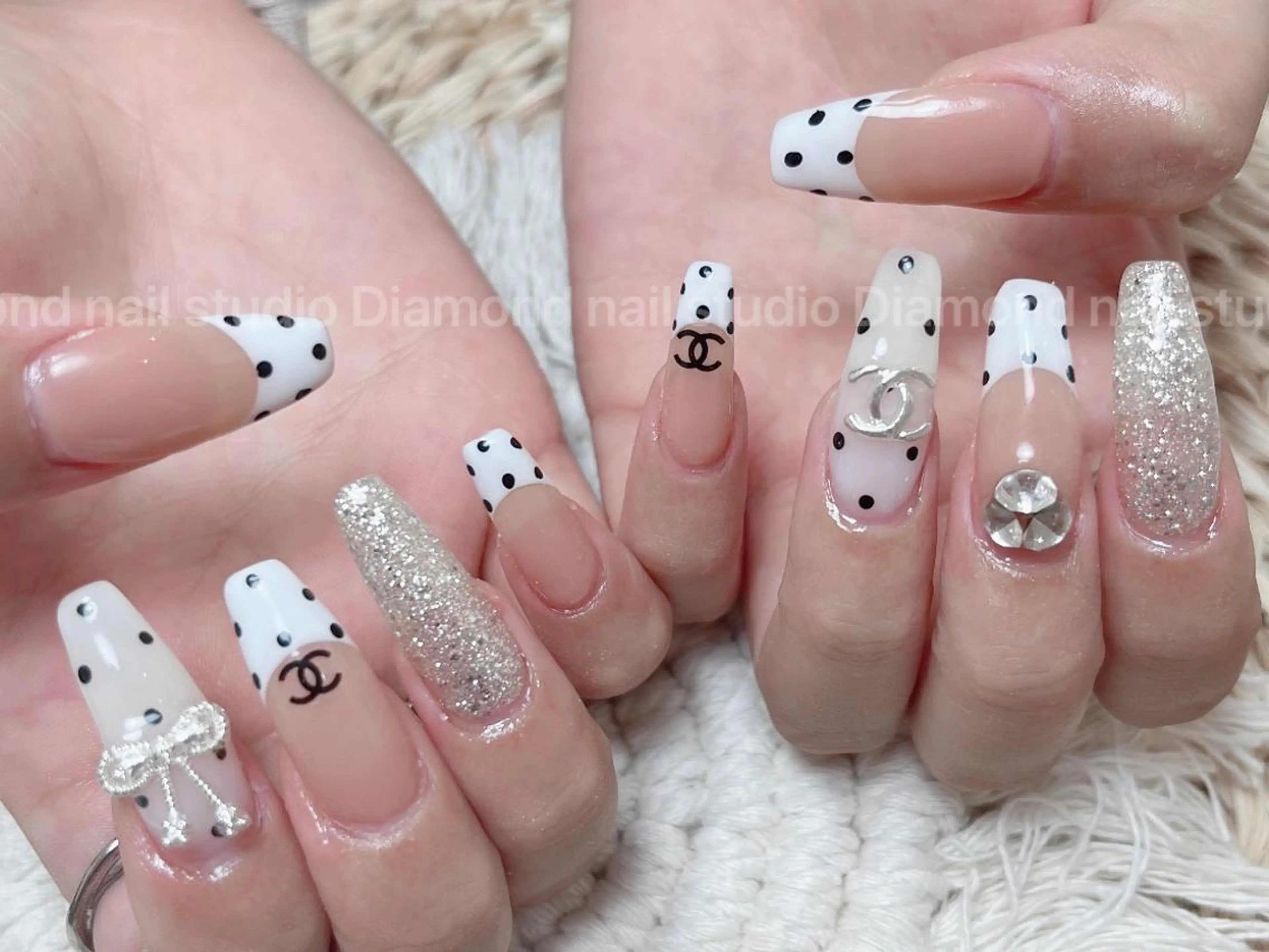 ネイル 持ち込み ネイルチップ Diamond NAIL✨のネイルデザイン