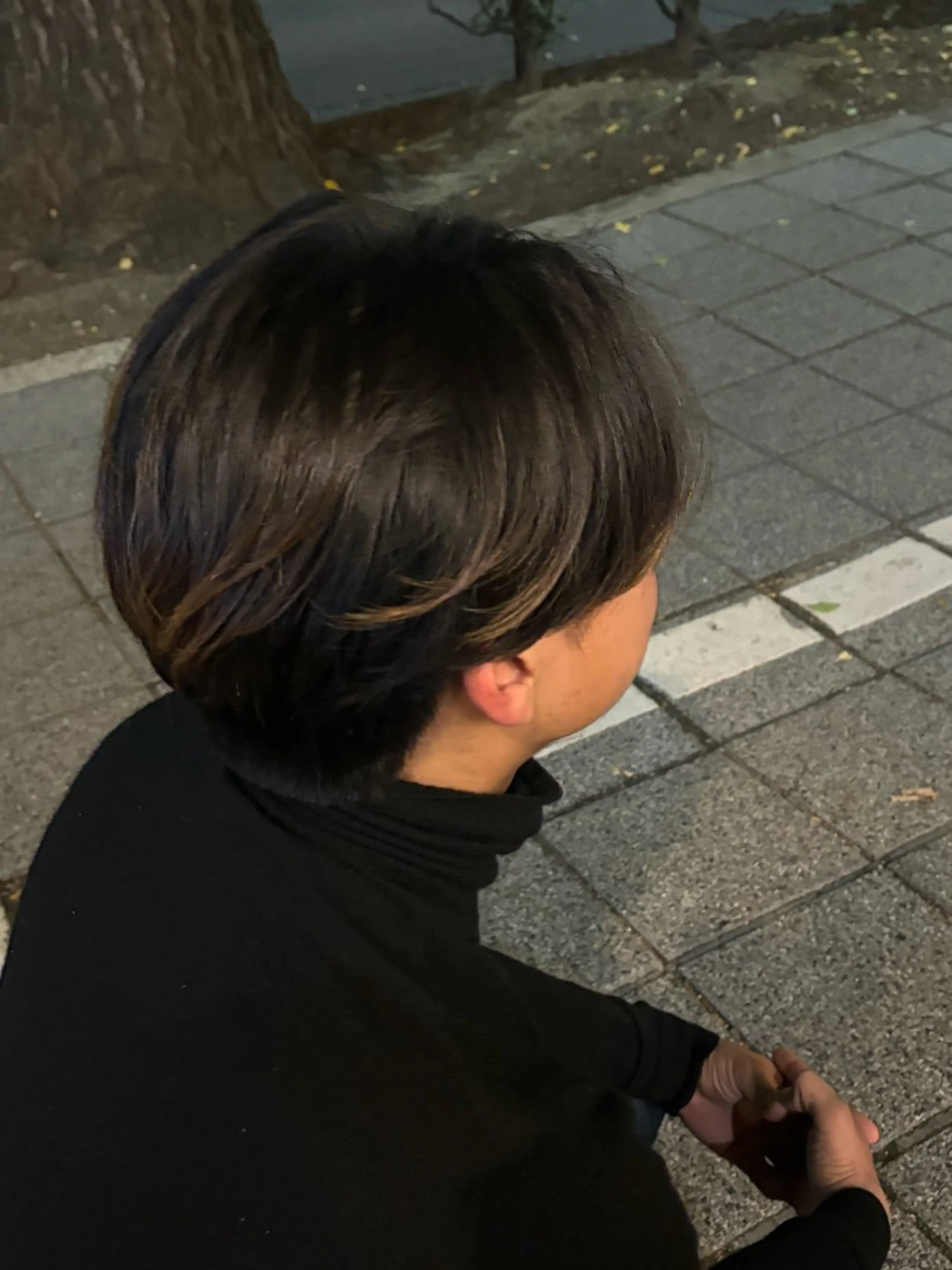 ショート メンズ カット 🍓ハイトーンカラー 🎀nene🍓のヘアスタイル