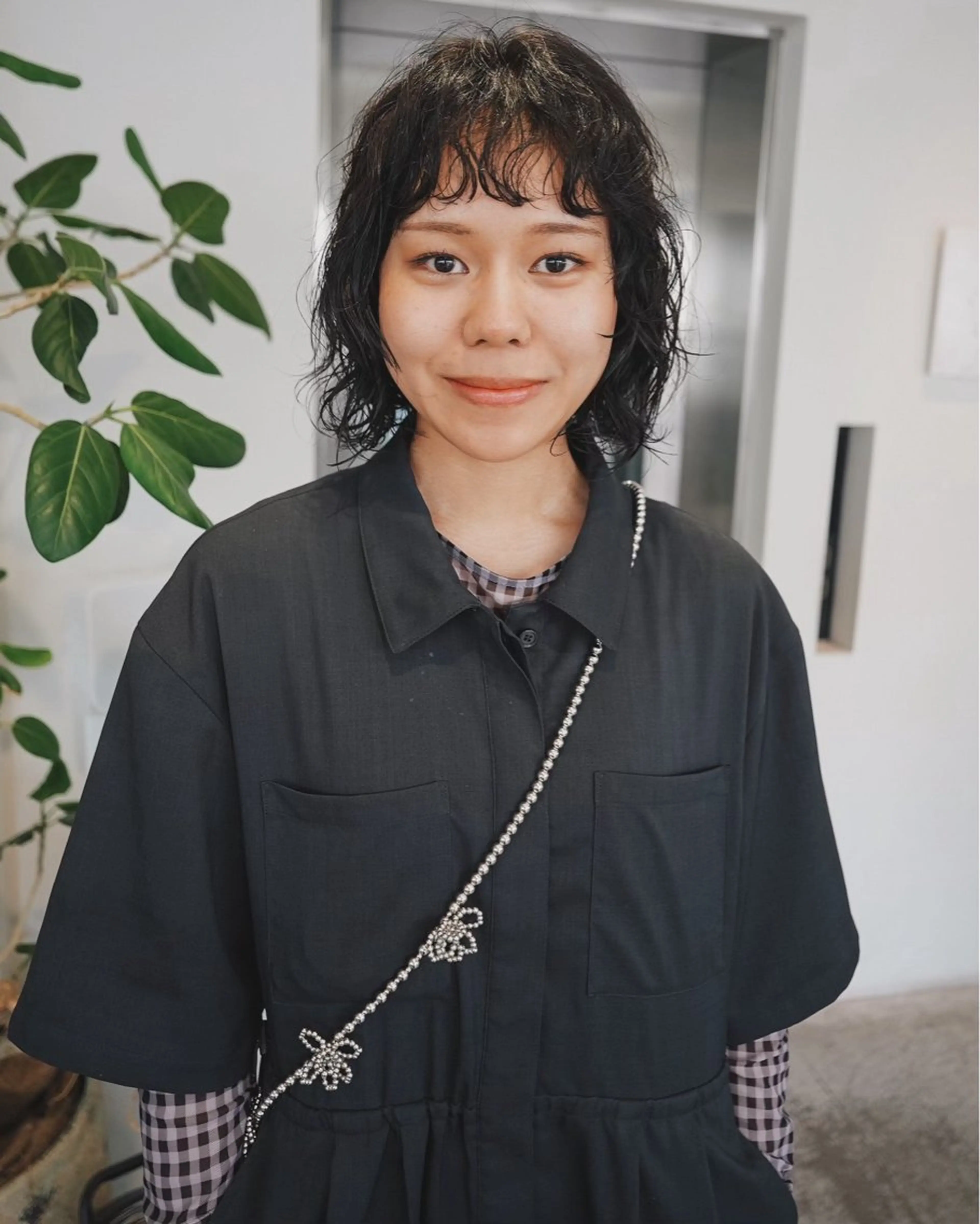 ミディアム パーマ カット パーマ STAN WOOD所属・似合わせcut 🔥yutakaのヘアスタイル