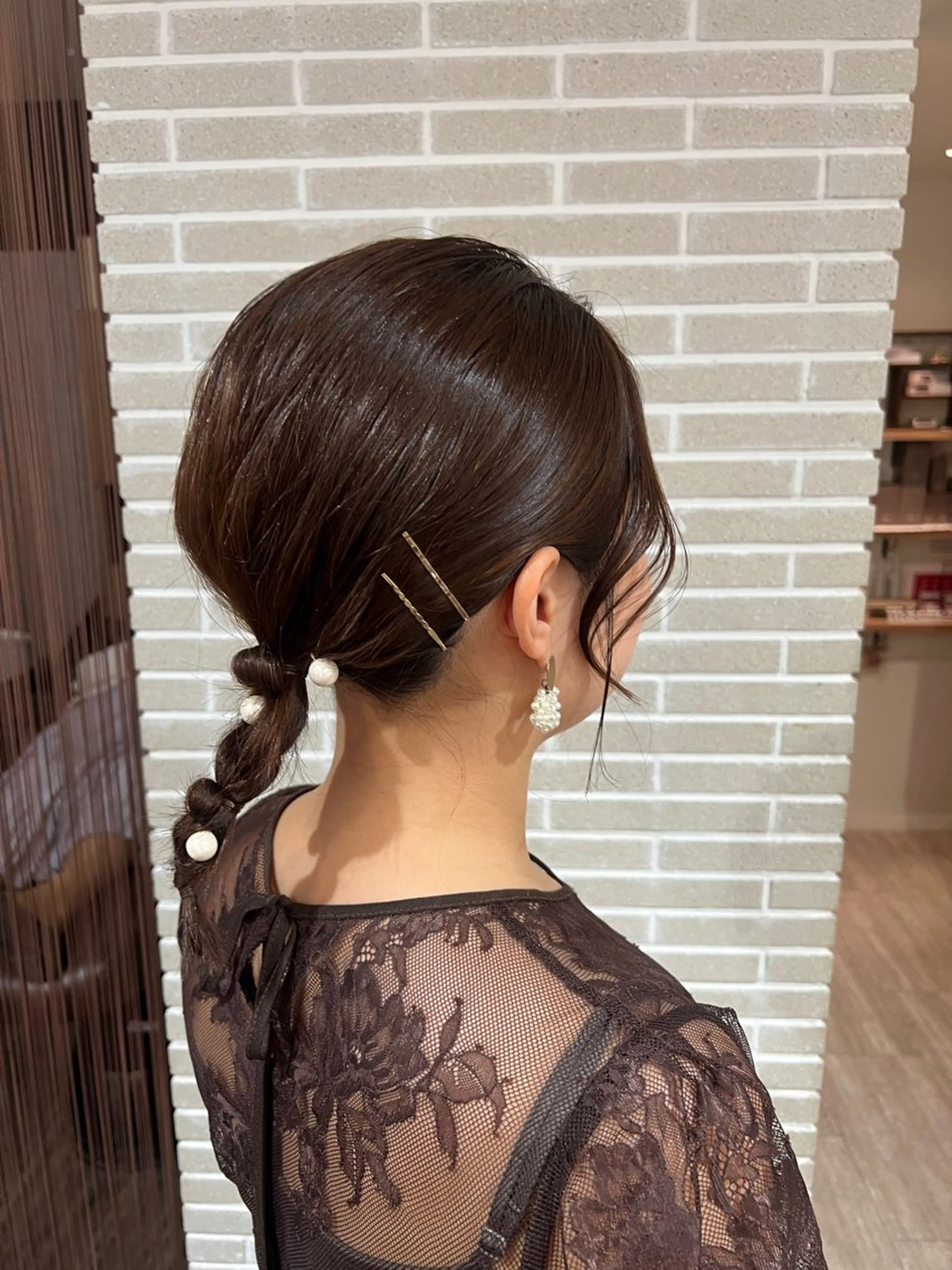ヘアアレンジの写真