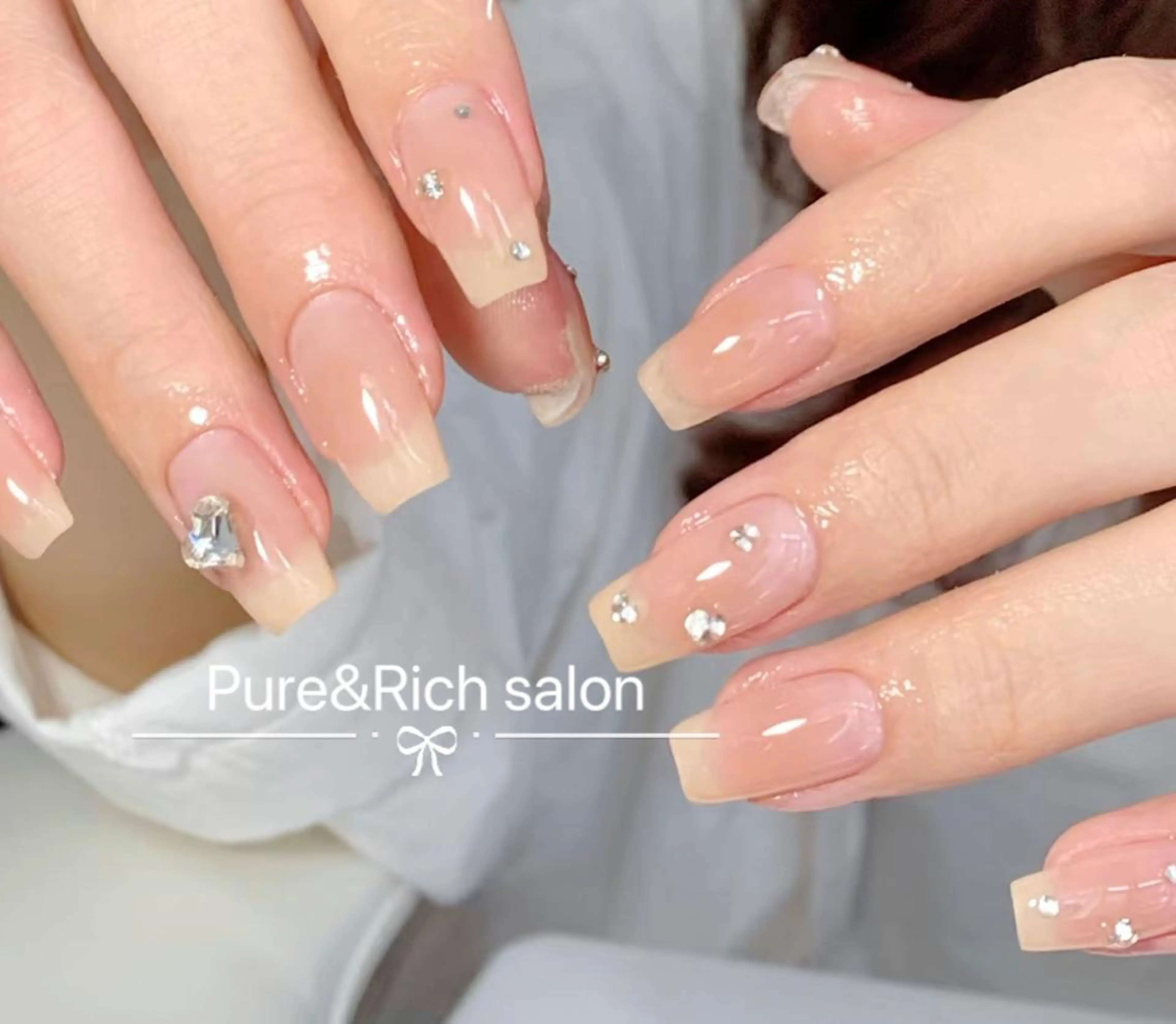 ネイル ハンドネイル Pure&Rich Nailのネイルデザイン