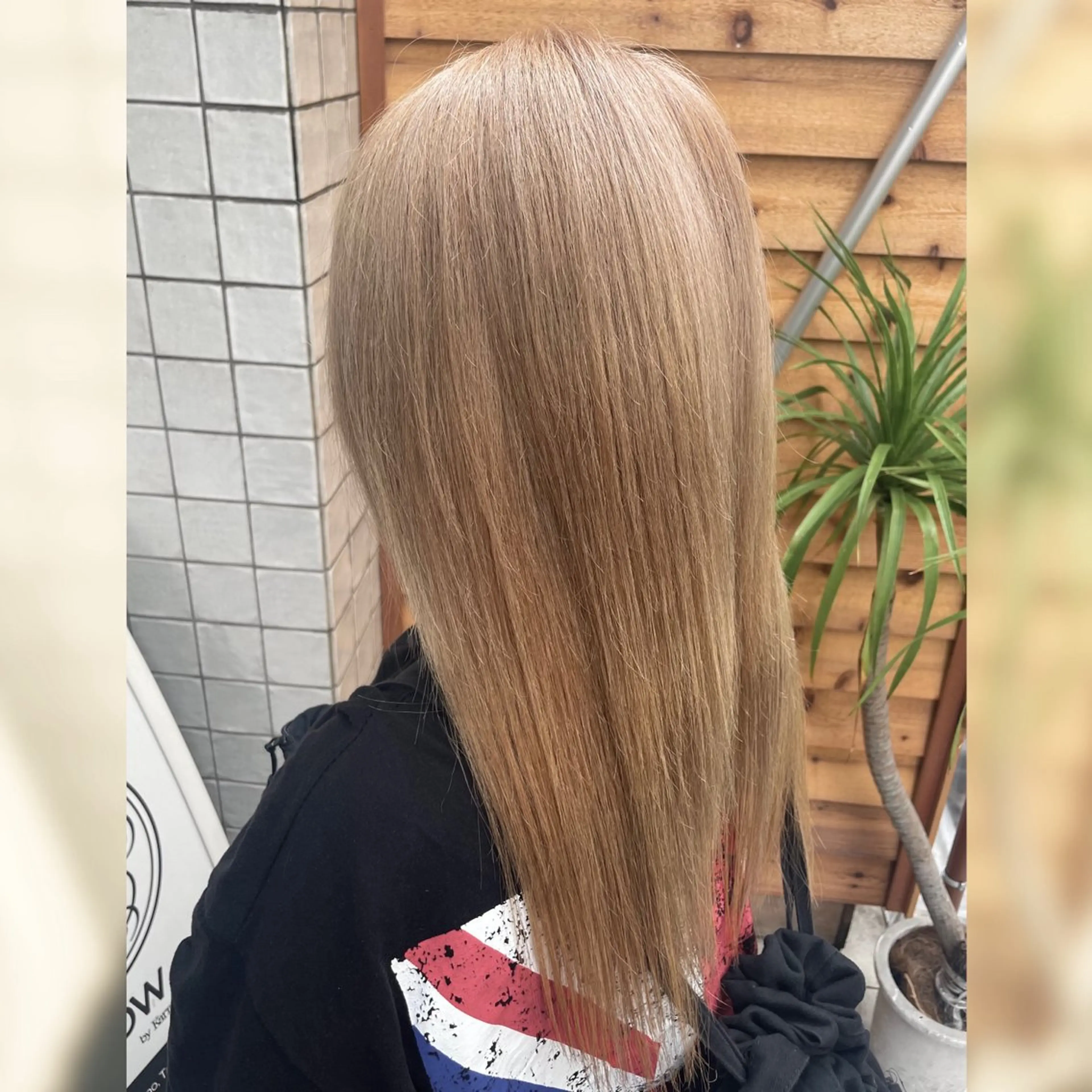 【🤍ケアブリーチ🩵トリプルカラー】 2ブリーチ+1カラーの写真