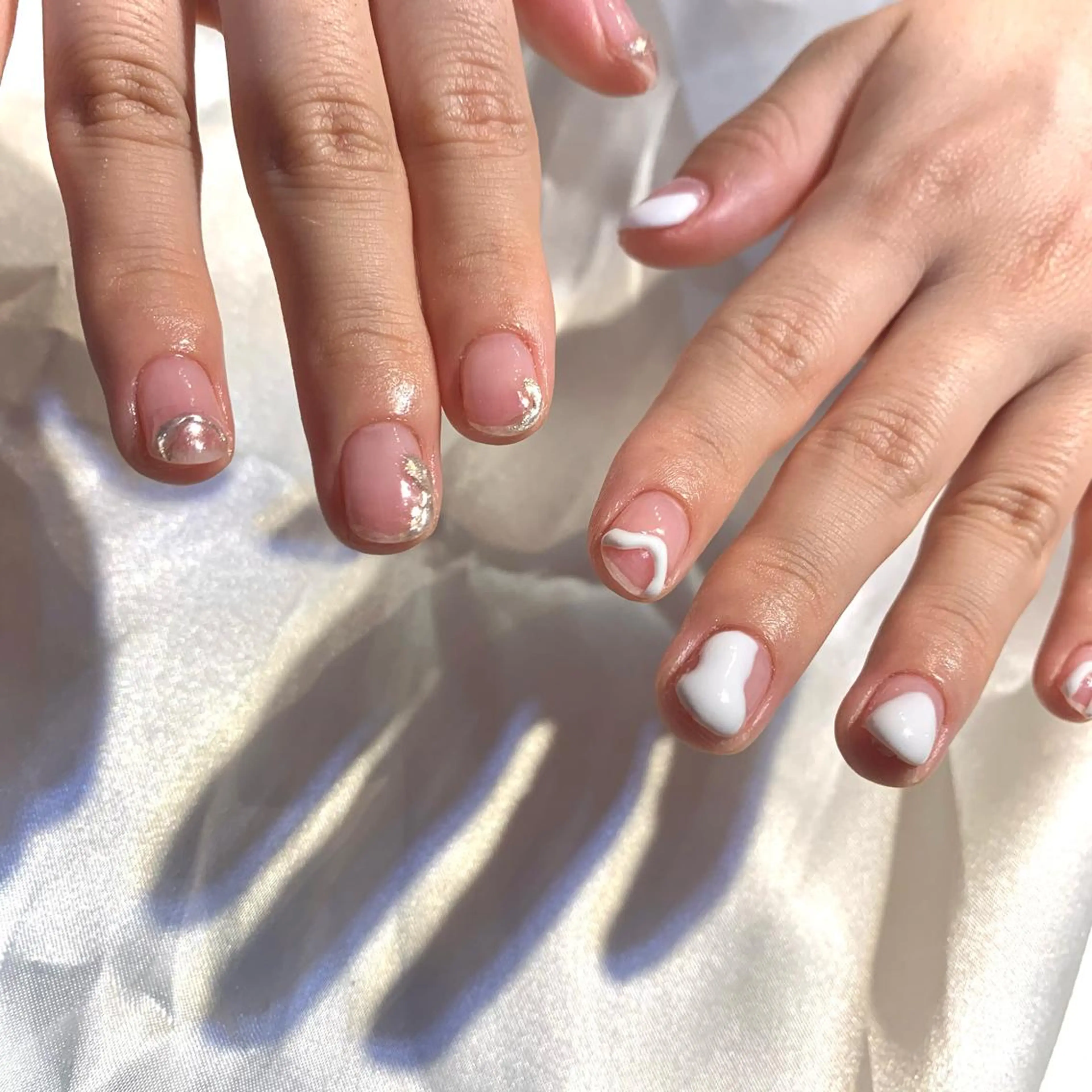 ネイル ゆびノさき茨木店 ニュアンス/アートのネイルデザイン