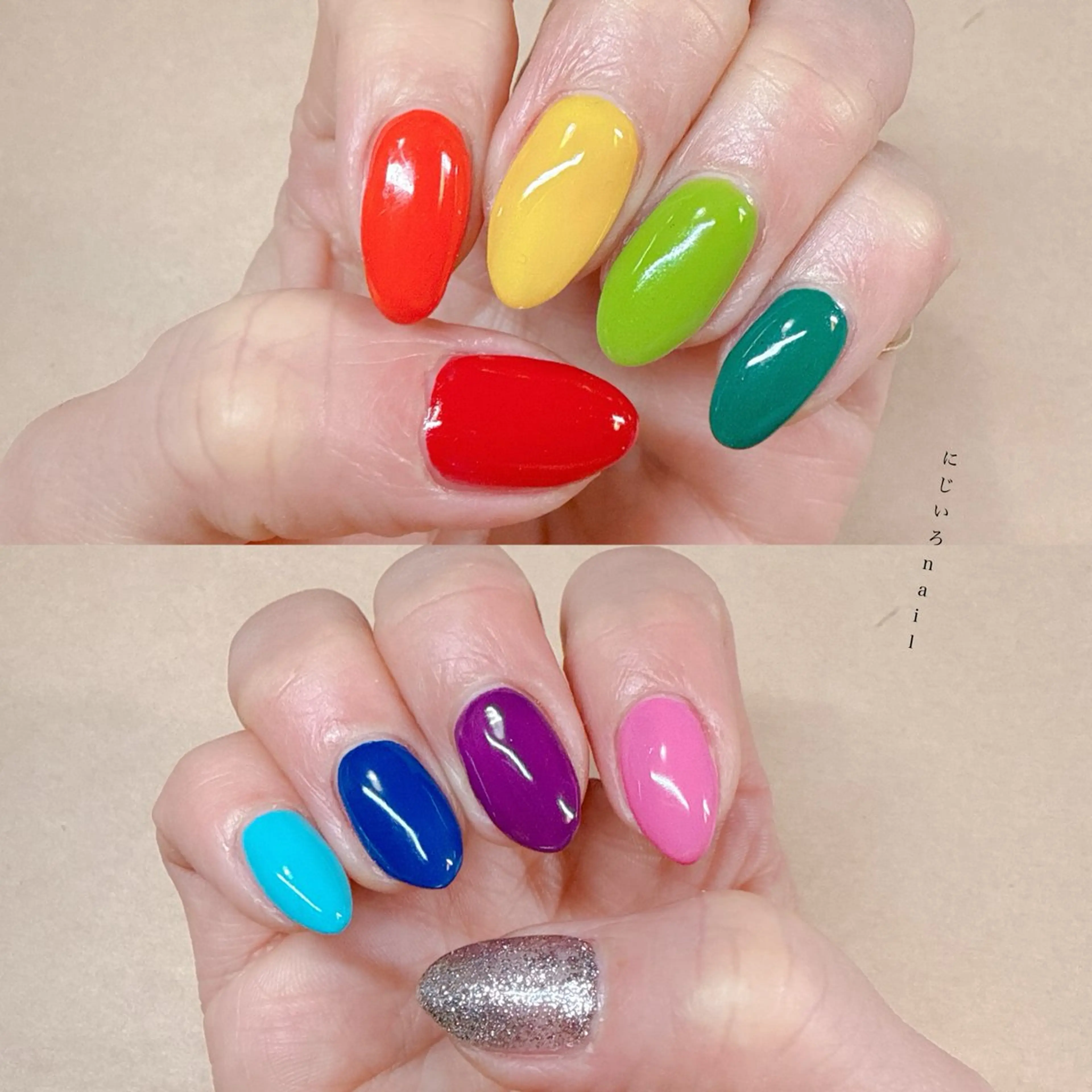 ネイル にじいろ nailのネイルデザイン
