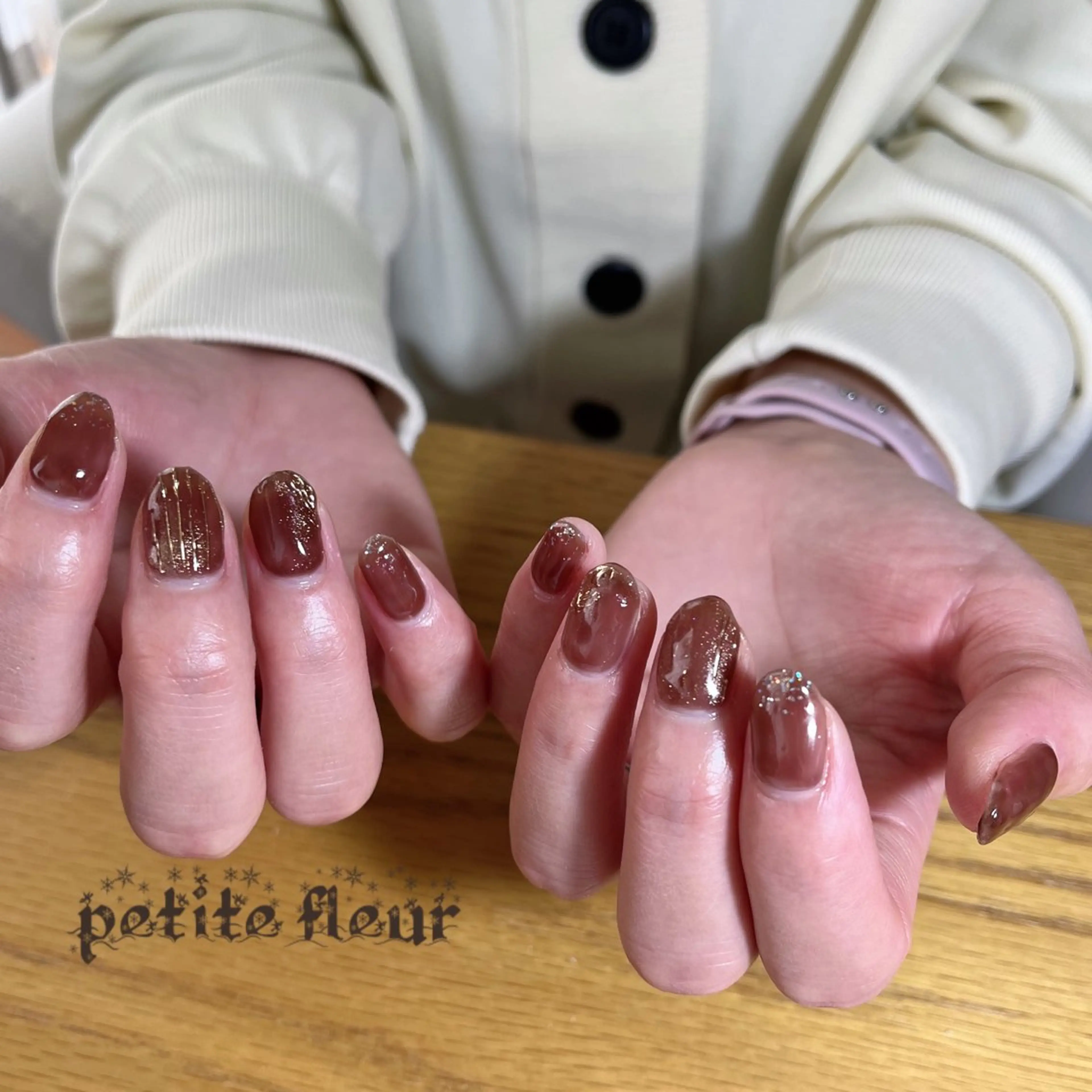 ネイル ハンドネイル ビューティーサロン プチフルールのネイルデザイン