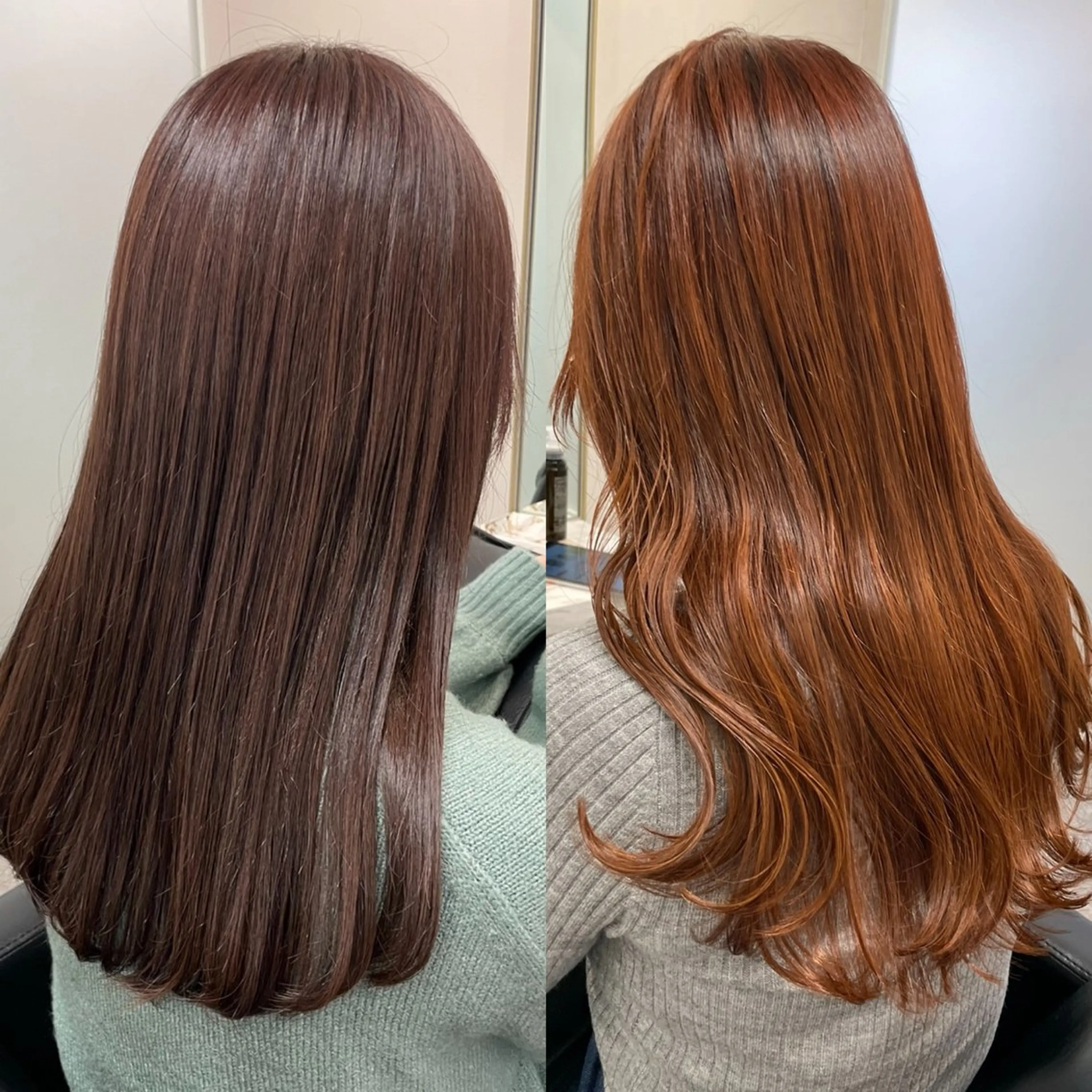 ー暖色カラー＋カット＋3ステップTRーの写真