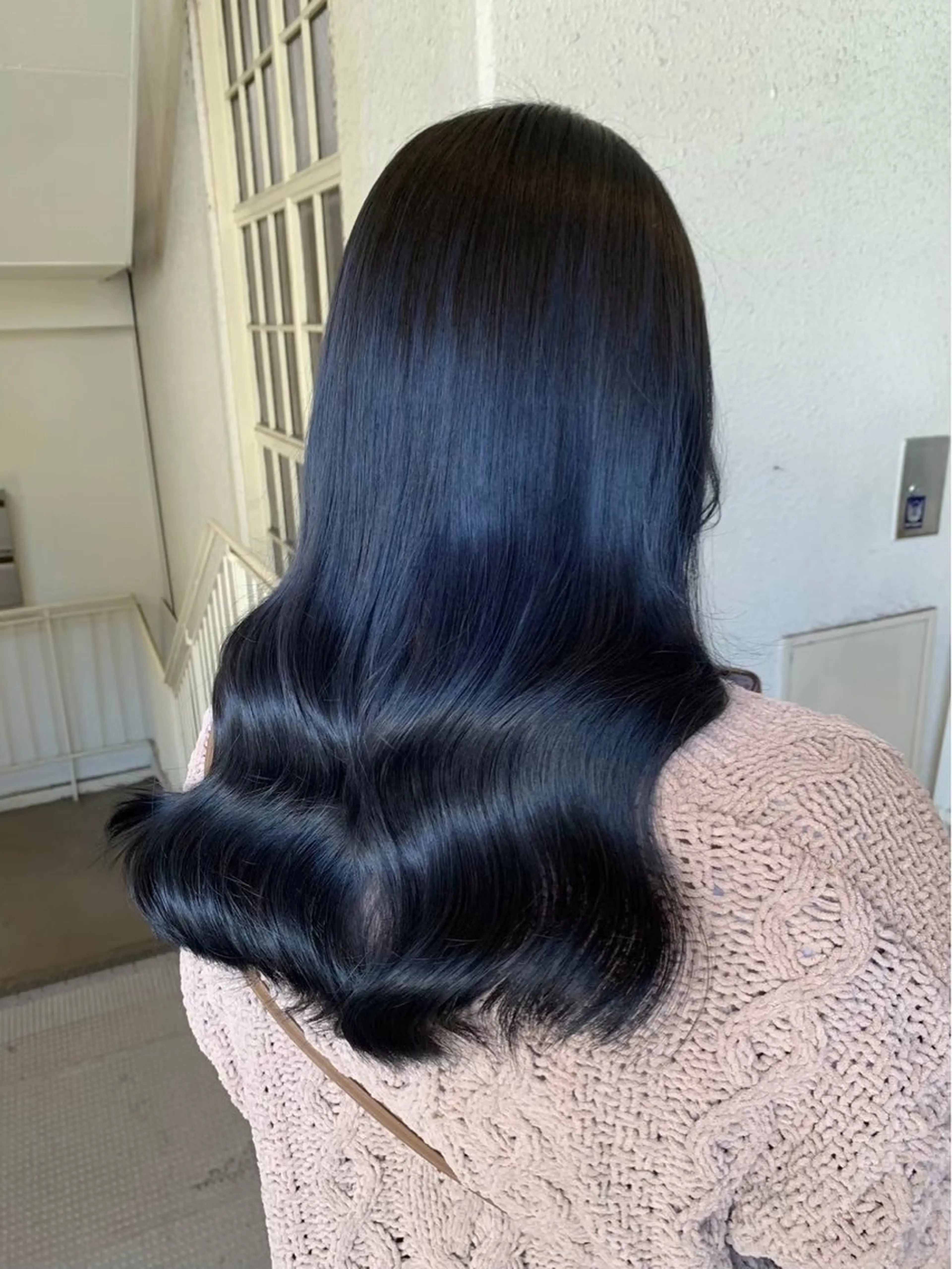 ロング カラー ヘアアレンジ メンズ カット ヘアカラー のん🎀ハイトーン/ レイヤーカット🐳のヘアスタイル