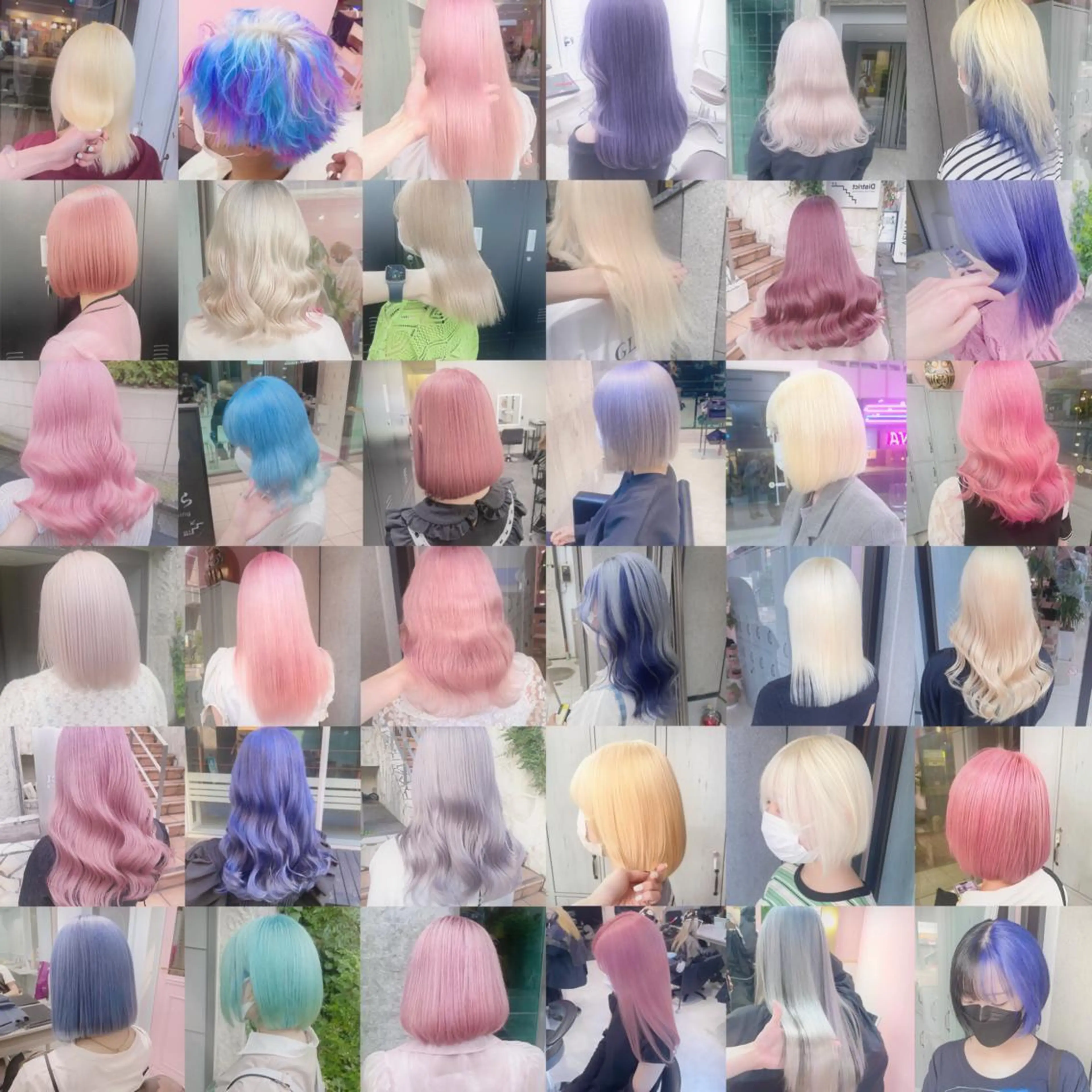 ミディアム ❄️💛エクステ ブリーチ❄️yukiのヘアスタイル