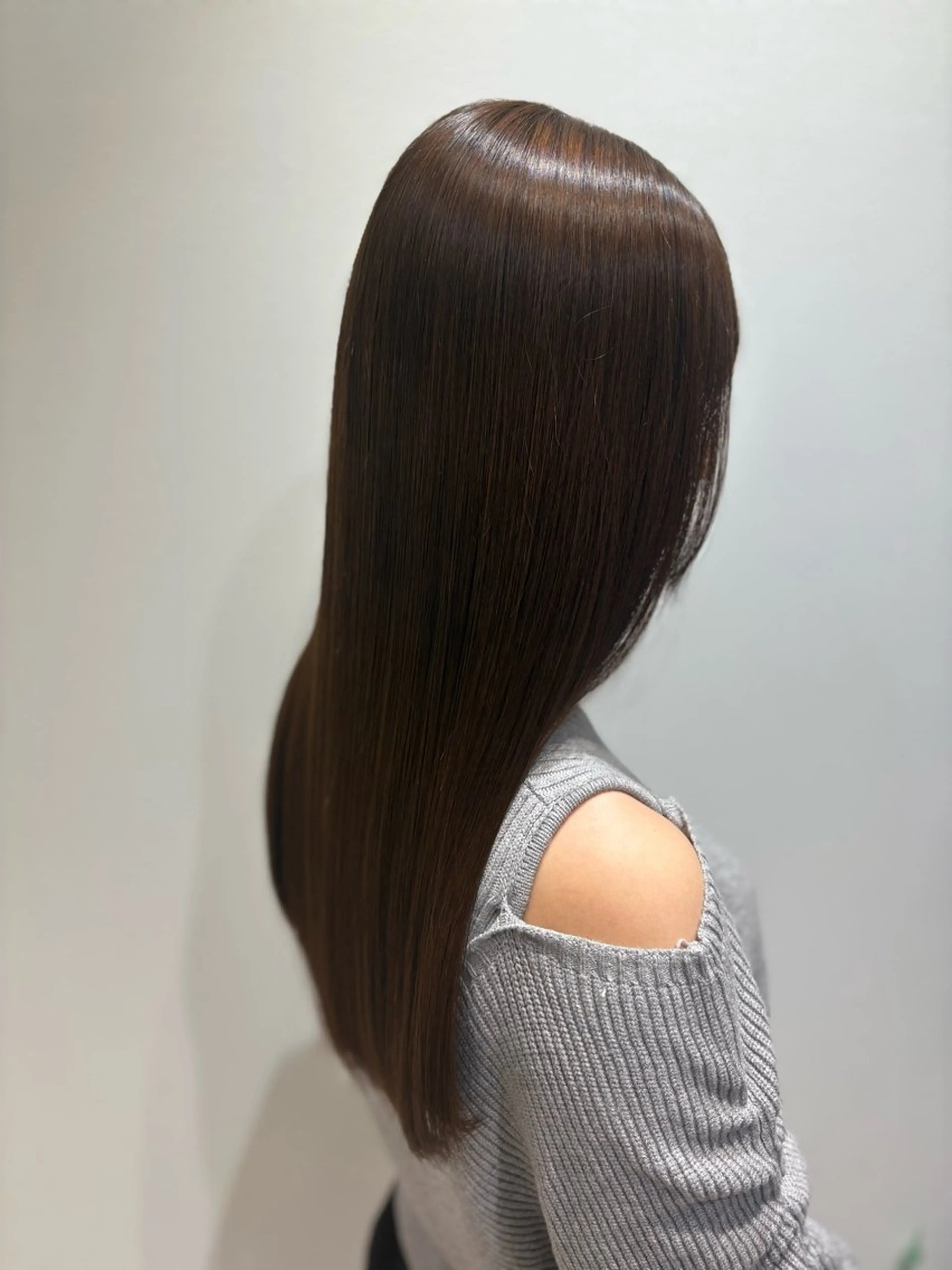 ロング カット ヘアカラー 縮毛矯正 トリートメント Nyne所属・🍀失敗しない 縮毛矯正熊谷竜馬🍀のヘアスタイル