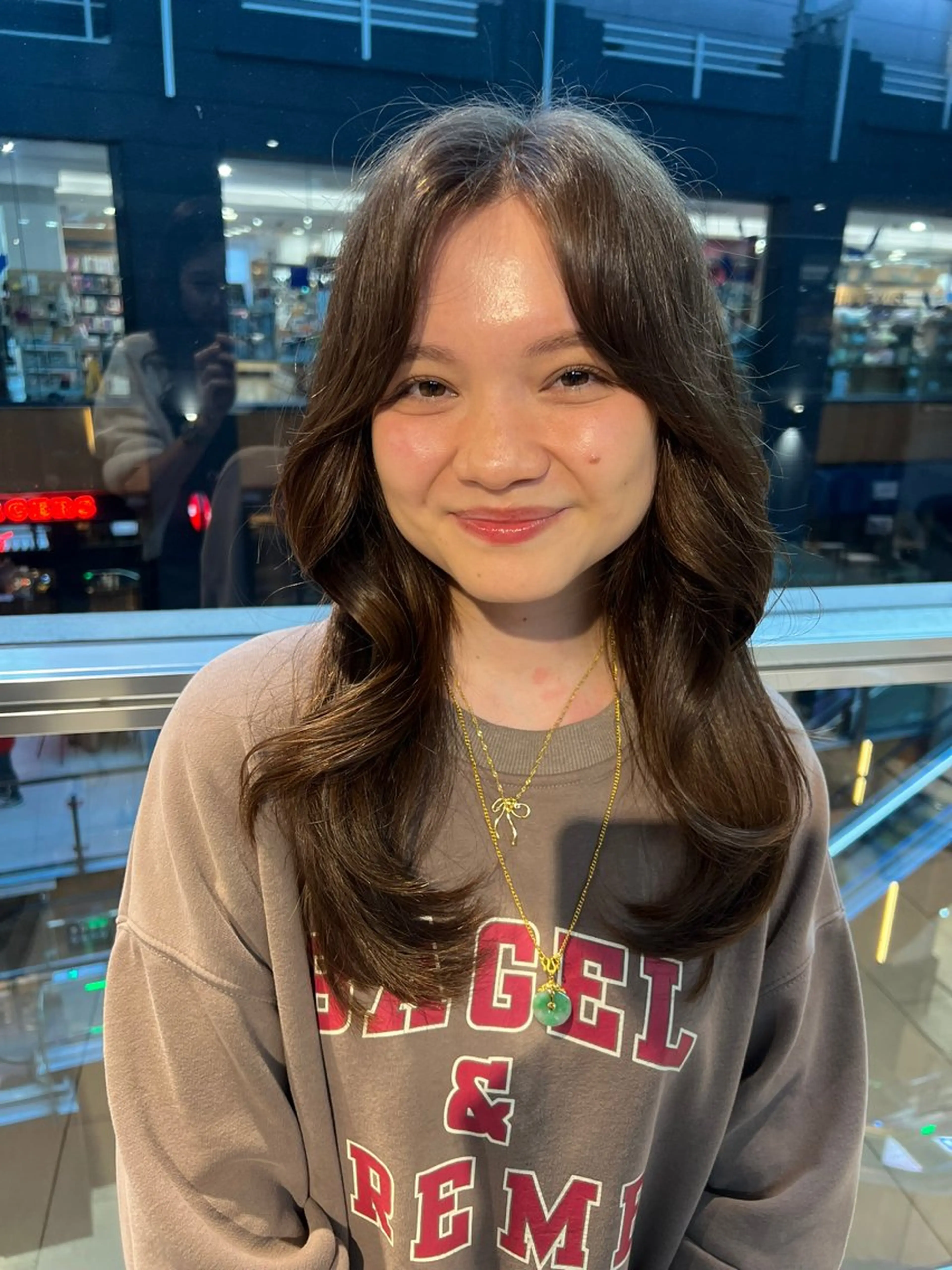 セミロング 舟橋 瑞稀のヘアスタイル