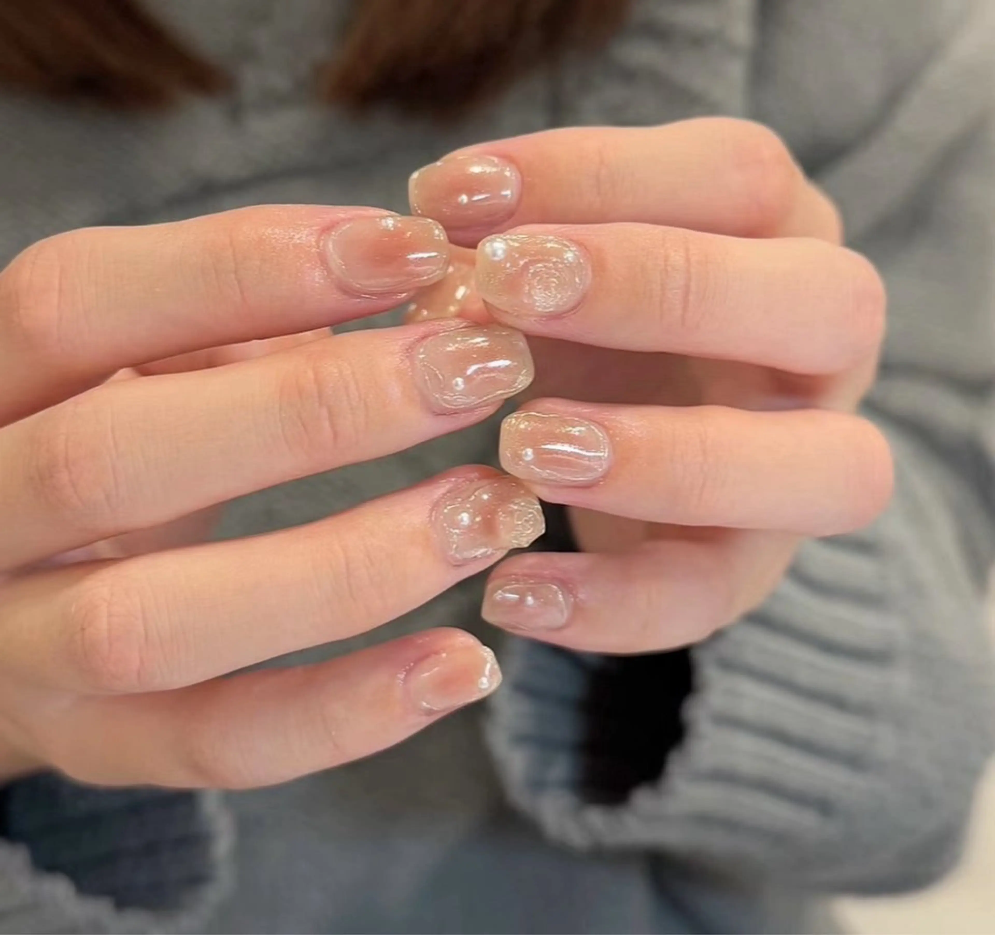 ネイル ハンドネイル H&B 楊のネイルデザイン