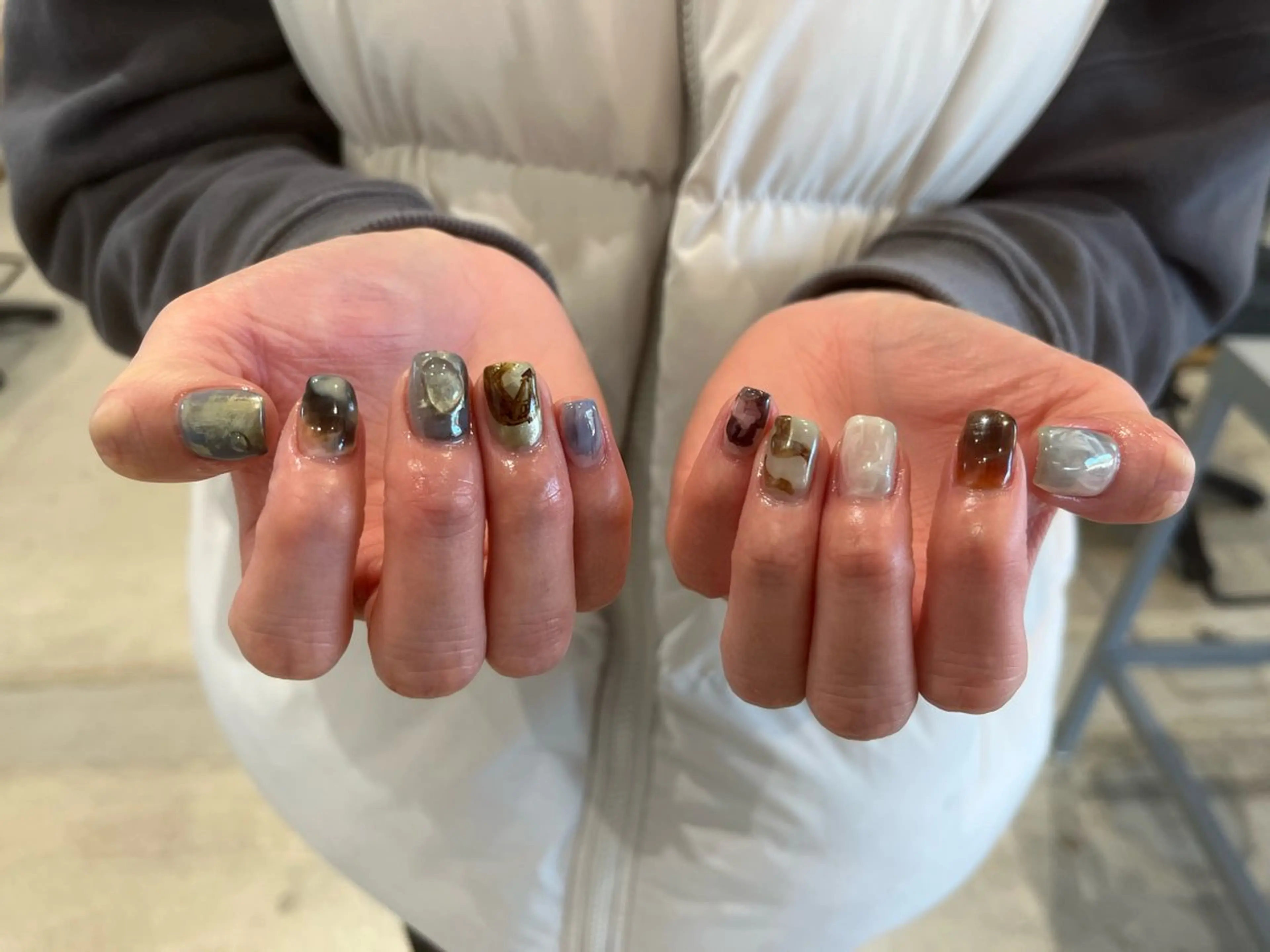 ネイル ニュアンスネイル aloalo所属・aloalo MIKAのネイルデザイン