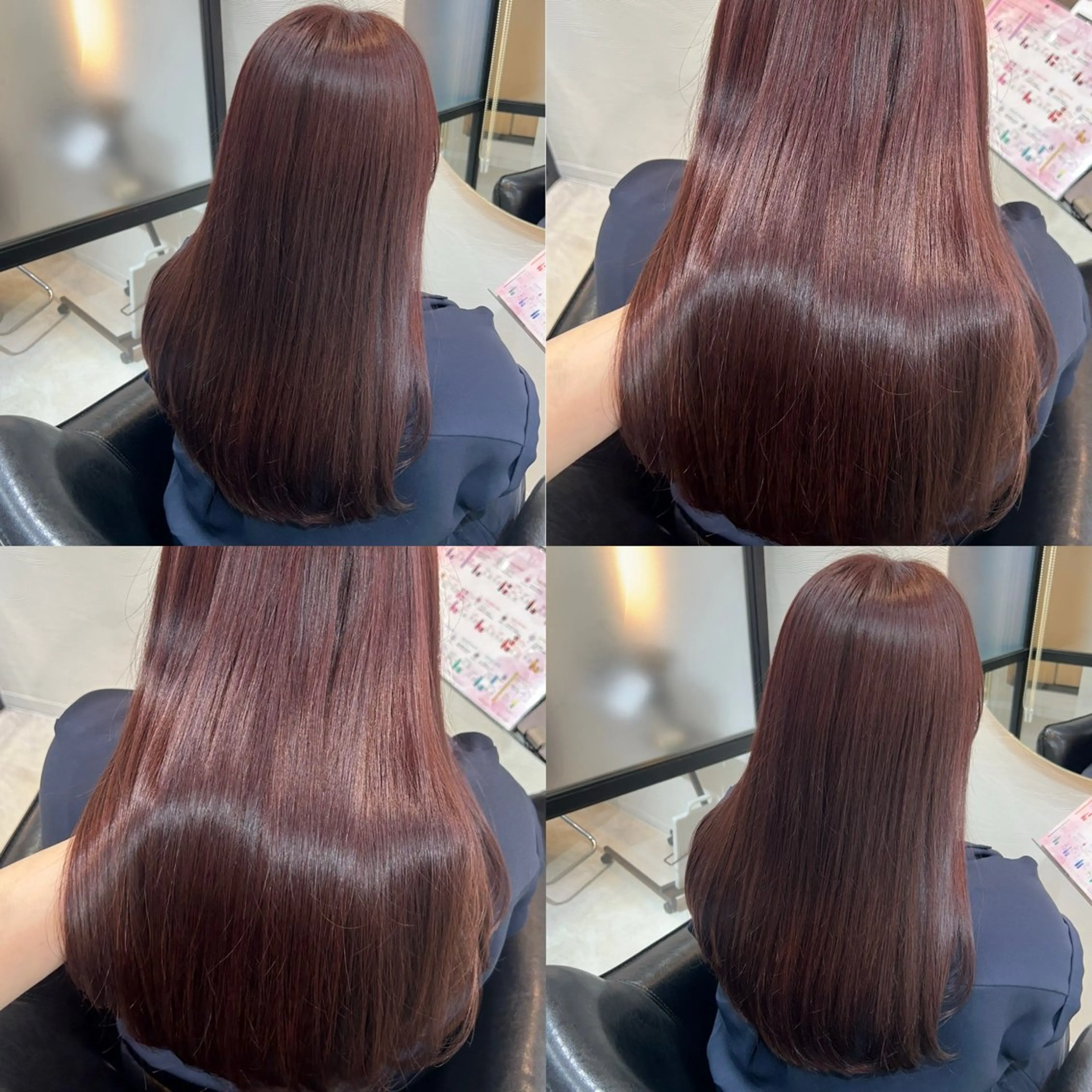 ミディアム カラー カット ヘアカラー トリートメント 🤍透明感/韓国風 🤍サクラギヒトミのヘアスタイル