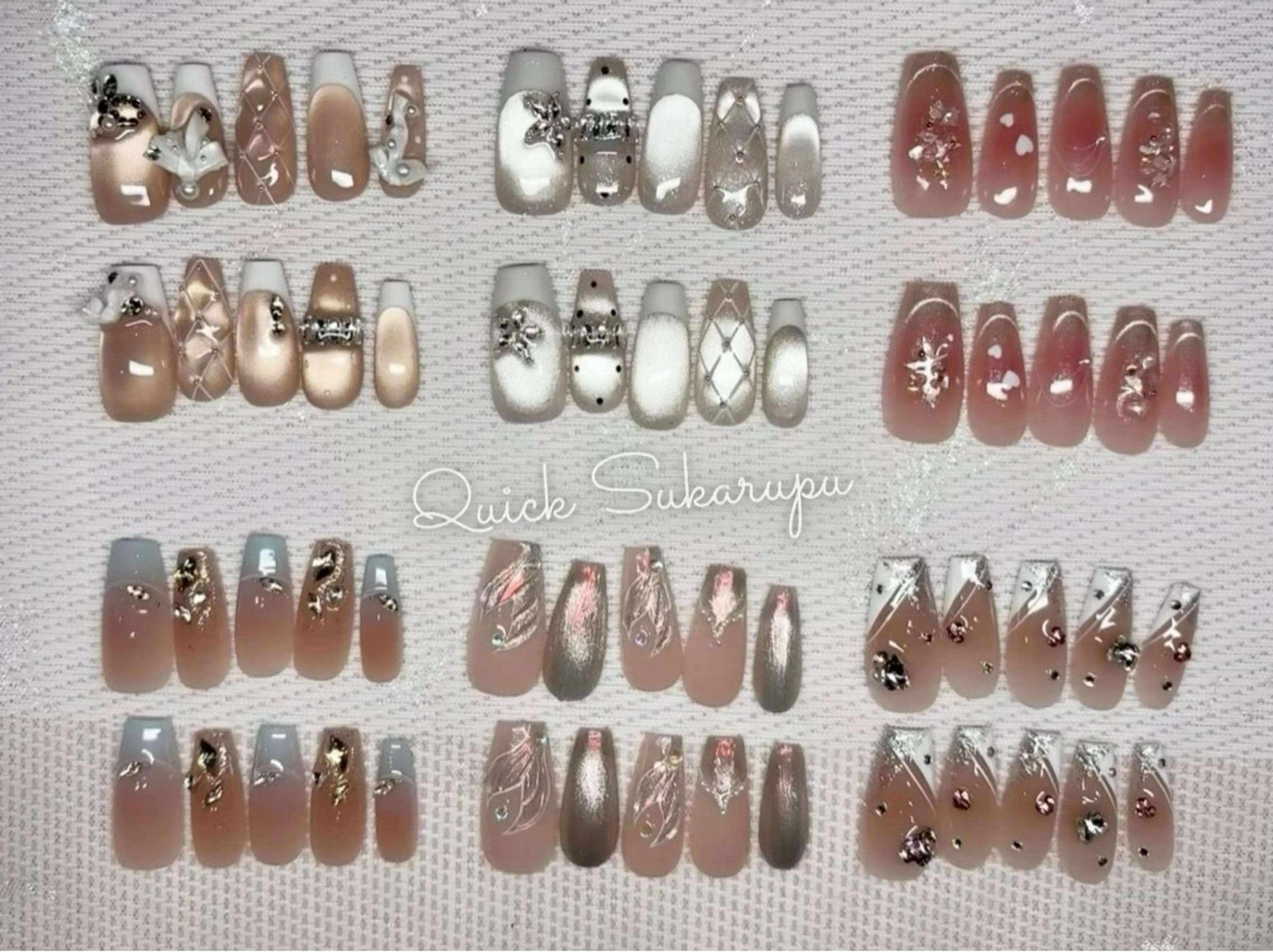 Jrネイリスト(オフなし)ロングスカルプ 【時短施術】日本初Quick Sukarupu 特別価格定額コース¥3480の写真